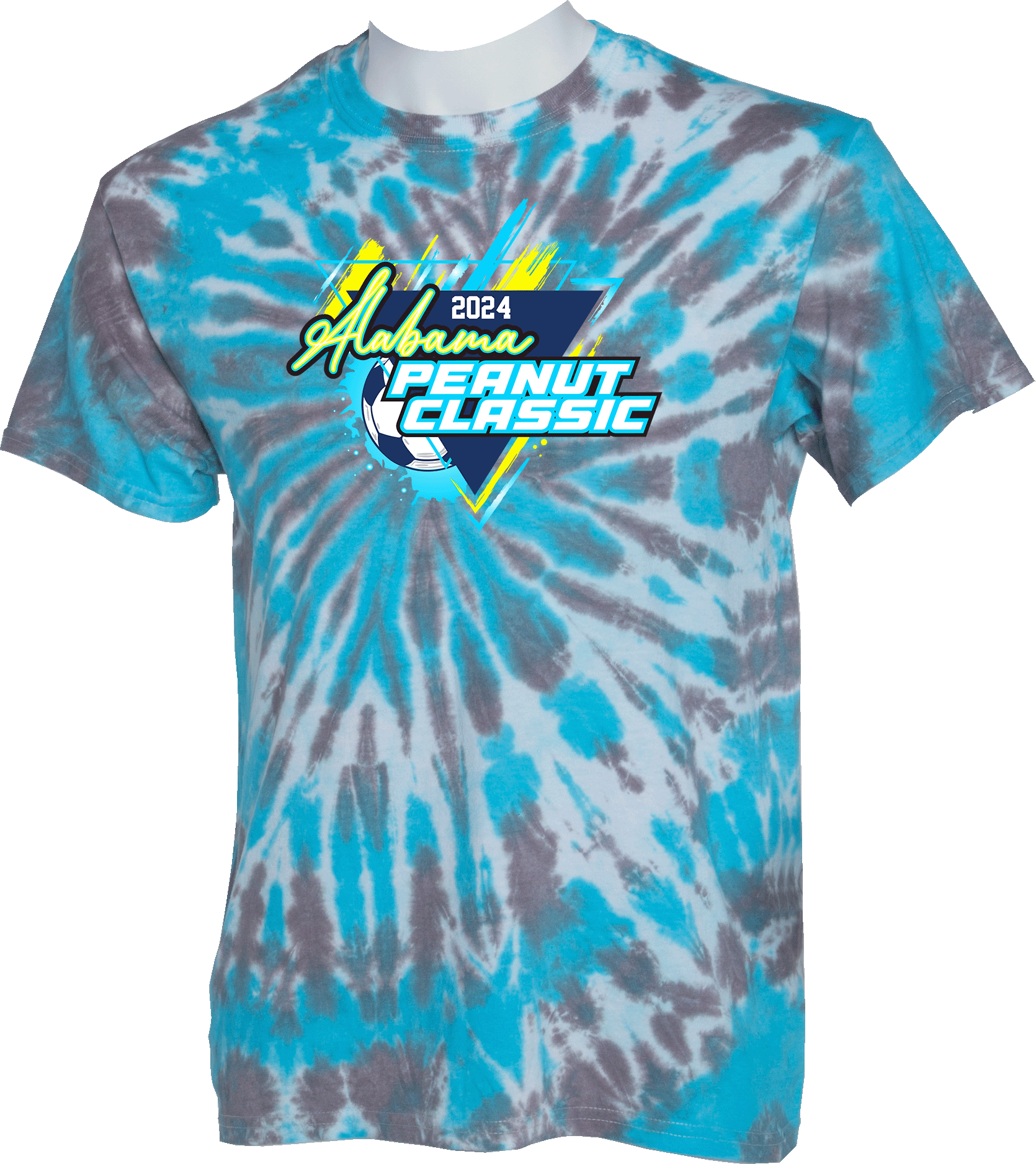 Tie-Dye Short Sleeves - 2024 Alabama Peanut Classic Fall