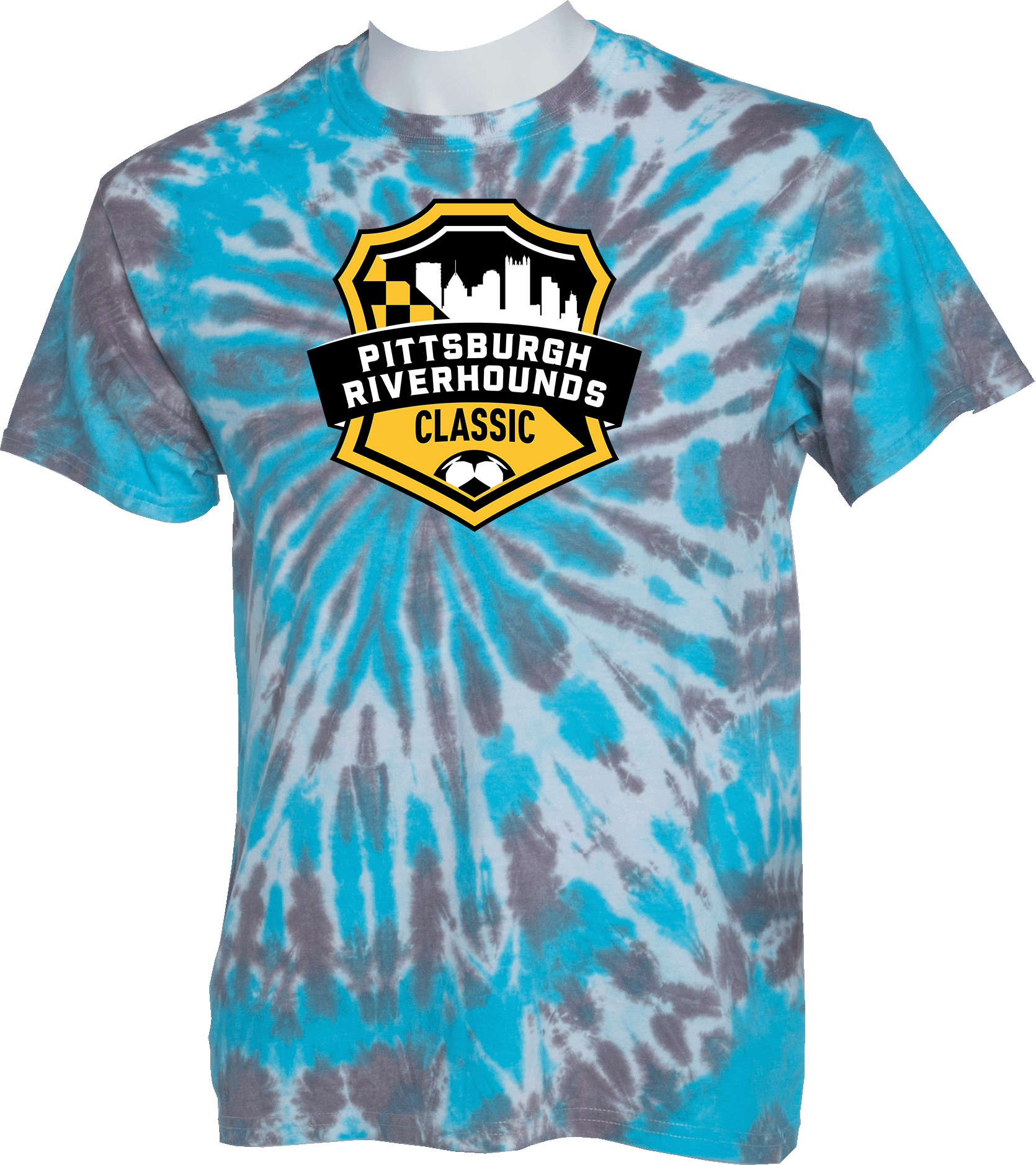 Tie-Dye Short Sleeves - 2024 Pittsburgh Riverhounds Classic