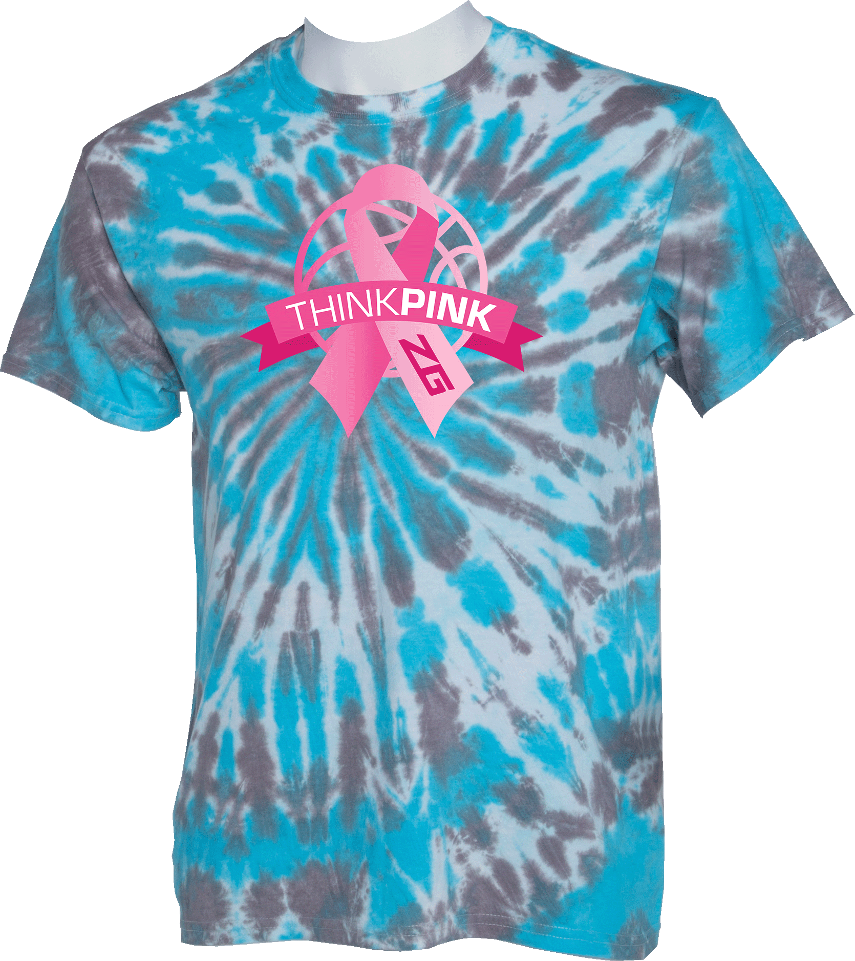 Tie-Dye Short Sleeves - 2024 Zero Gravity Think Pink Challenge