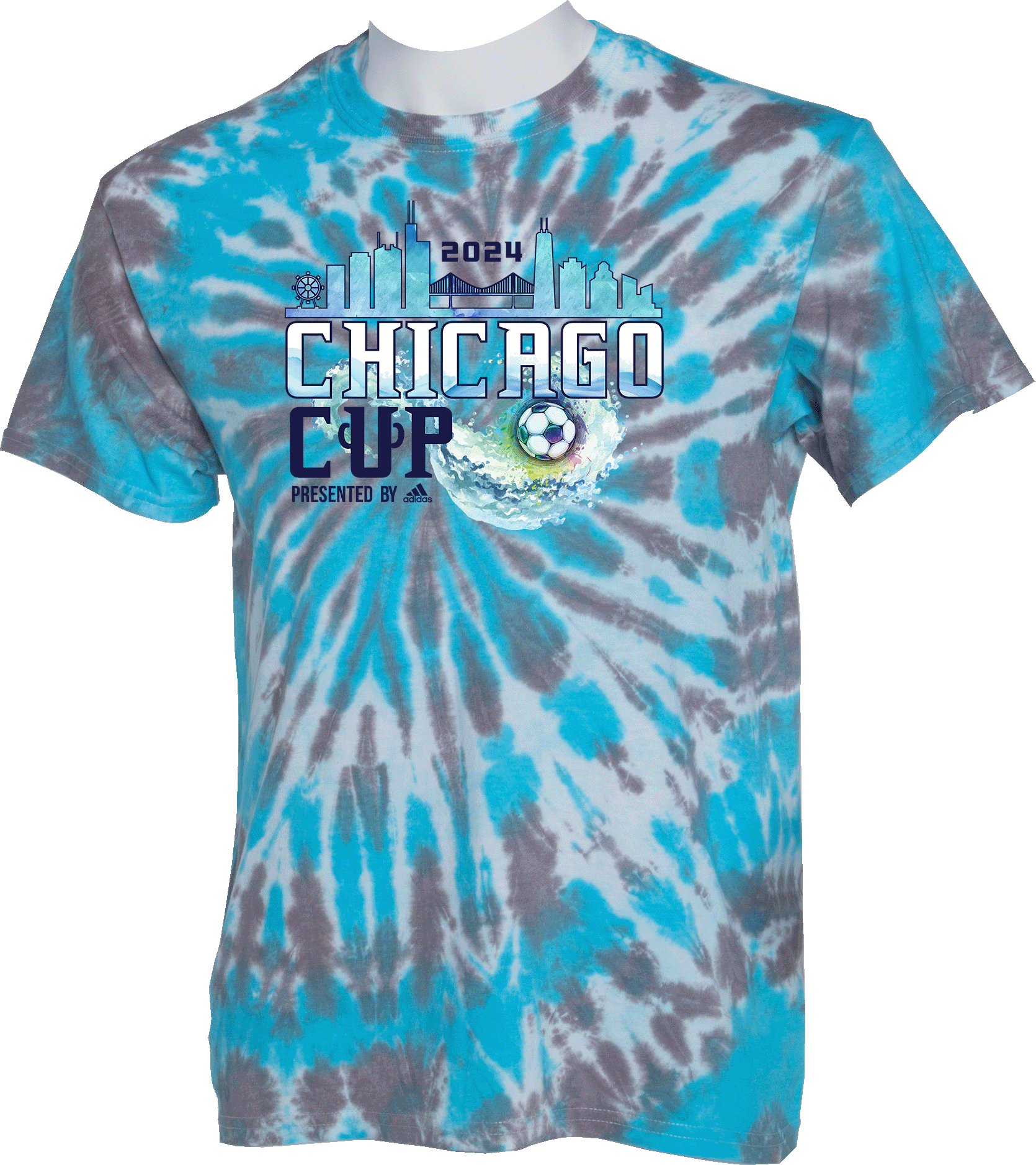 Tie-Dye Short Sleeves - 2024 Chicago Cup