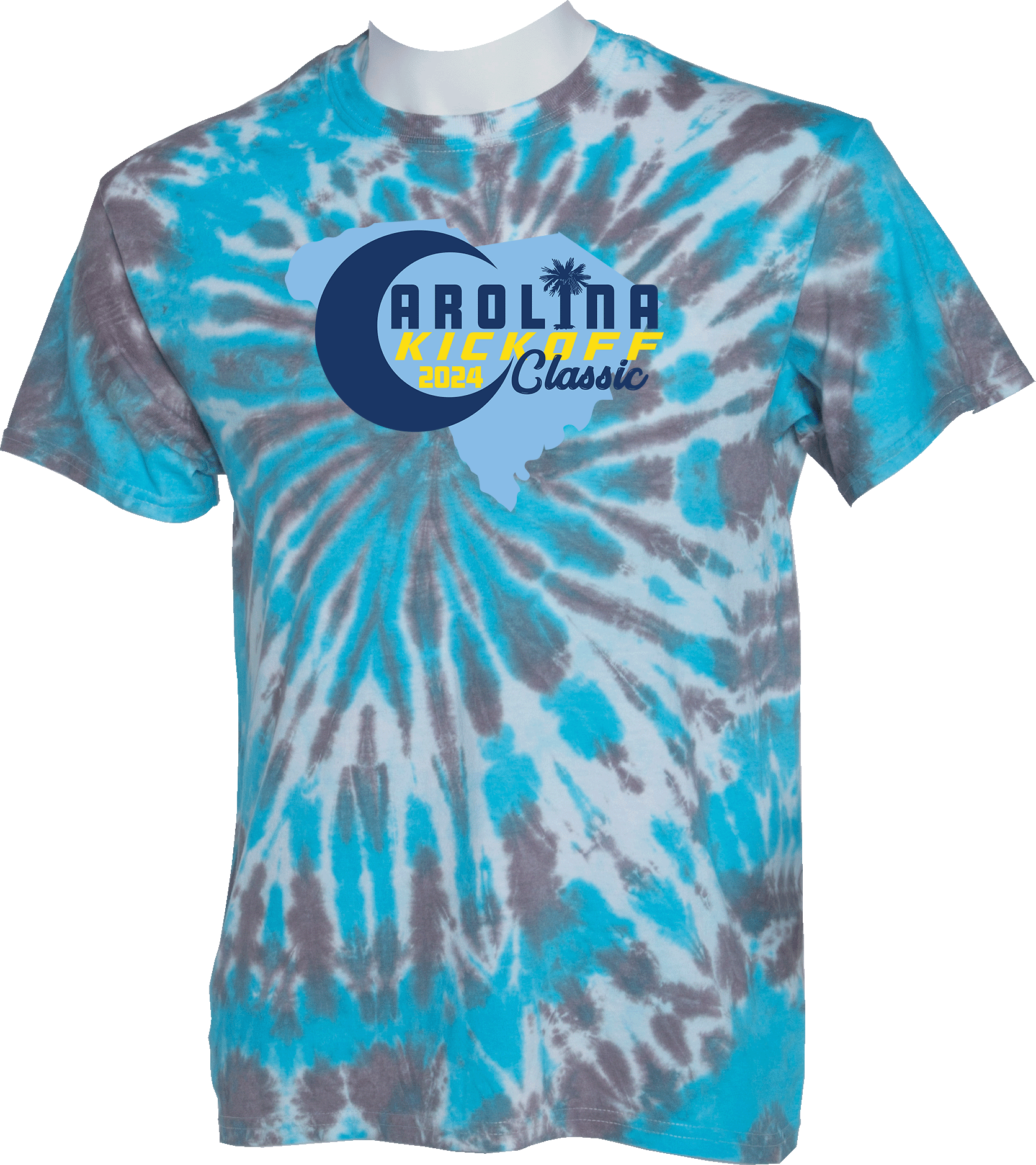 Tie-Dye Short Sleeves - 2024 Carolina Kickoff Classic