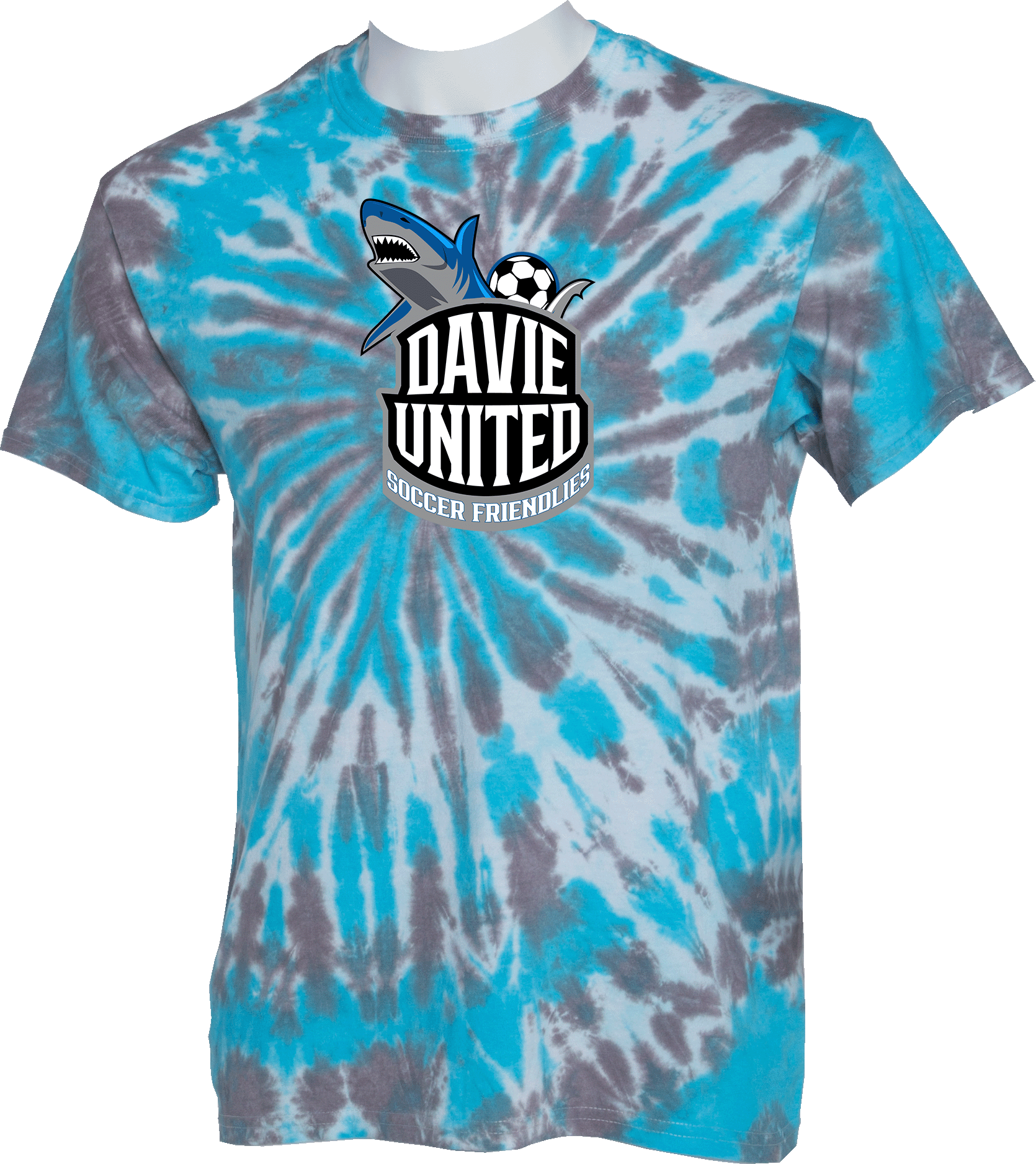 Tie-Dye Short Sleeves - 2024 Davie United Soccer Friendlies