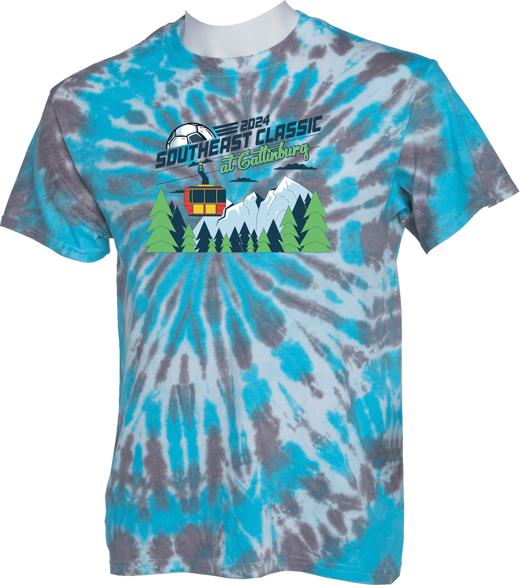 Tie-Dye Short Sleeves - 2024 Southeast Classic At Gatlinburg