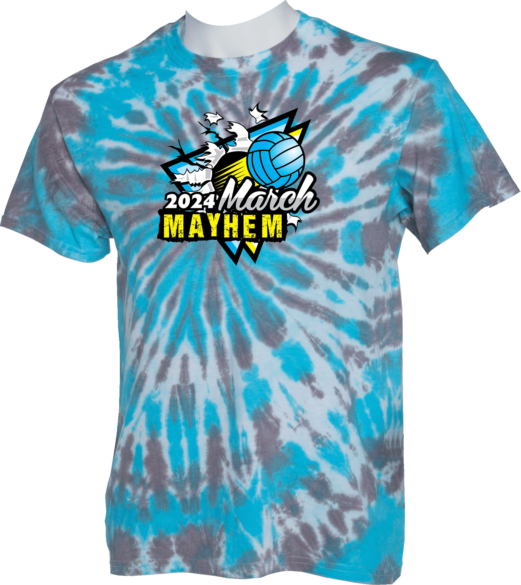 Tie-Dye Short Sleeves - 2024 March Mayhem