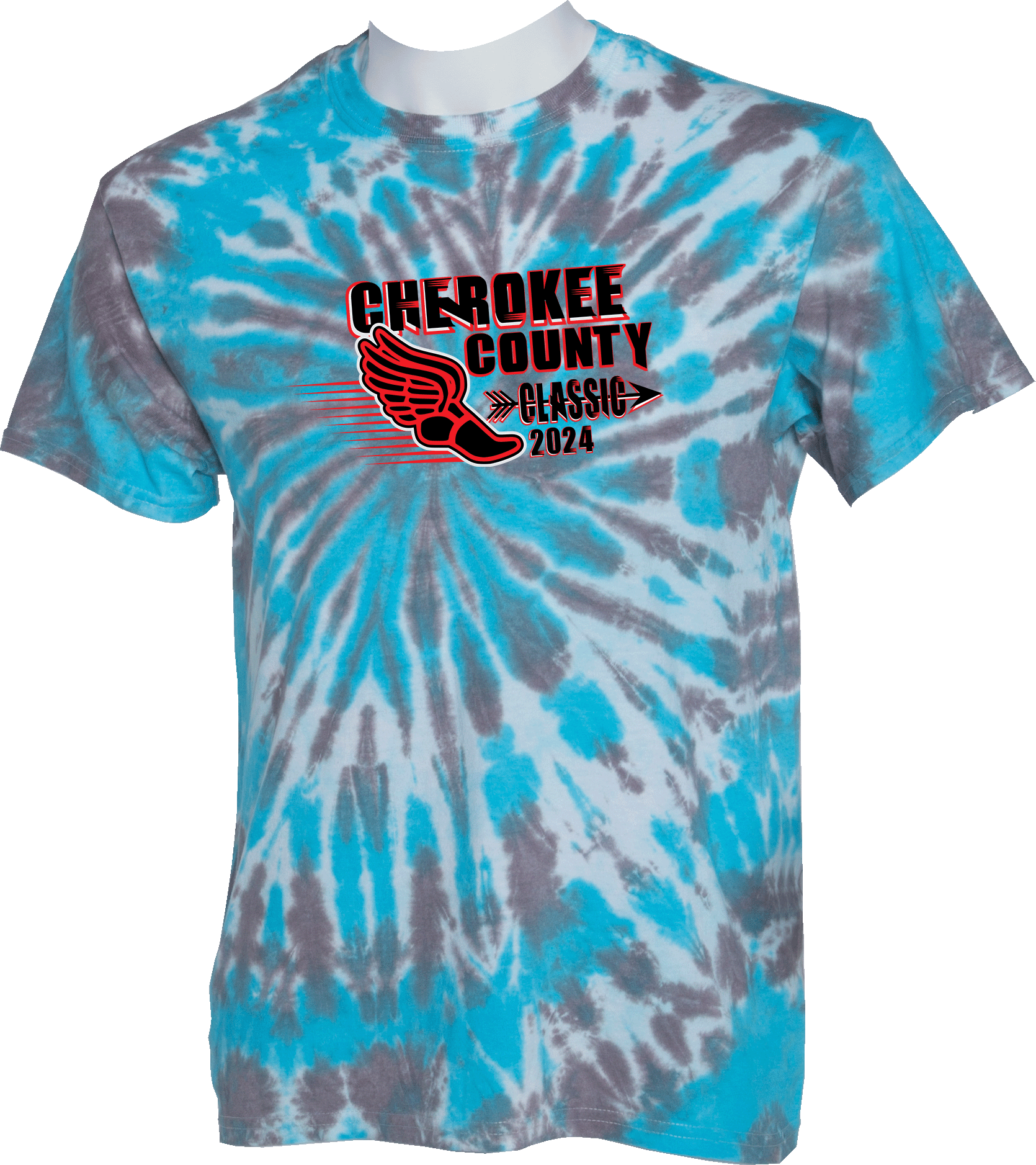 Tie-Dye Short Sleeves - 2024 Cherokee County Classic