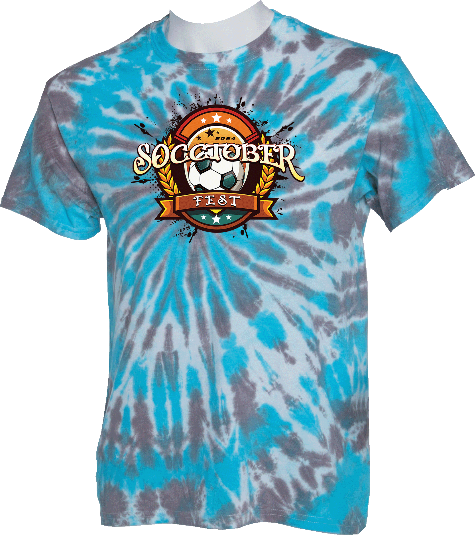 Tie-Dye Short Sleeves - 2024 Socctoberfest