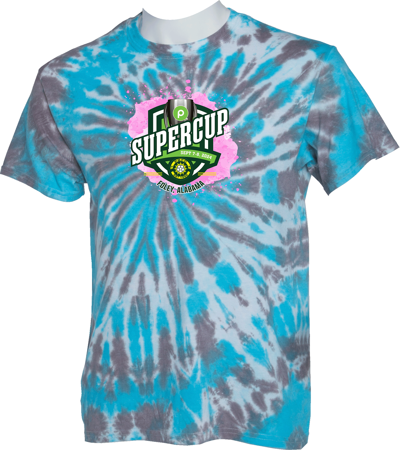 Tie-Dye Short Sleeves - 2024 Publix SuperCup (Girls)