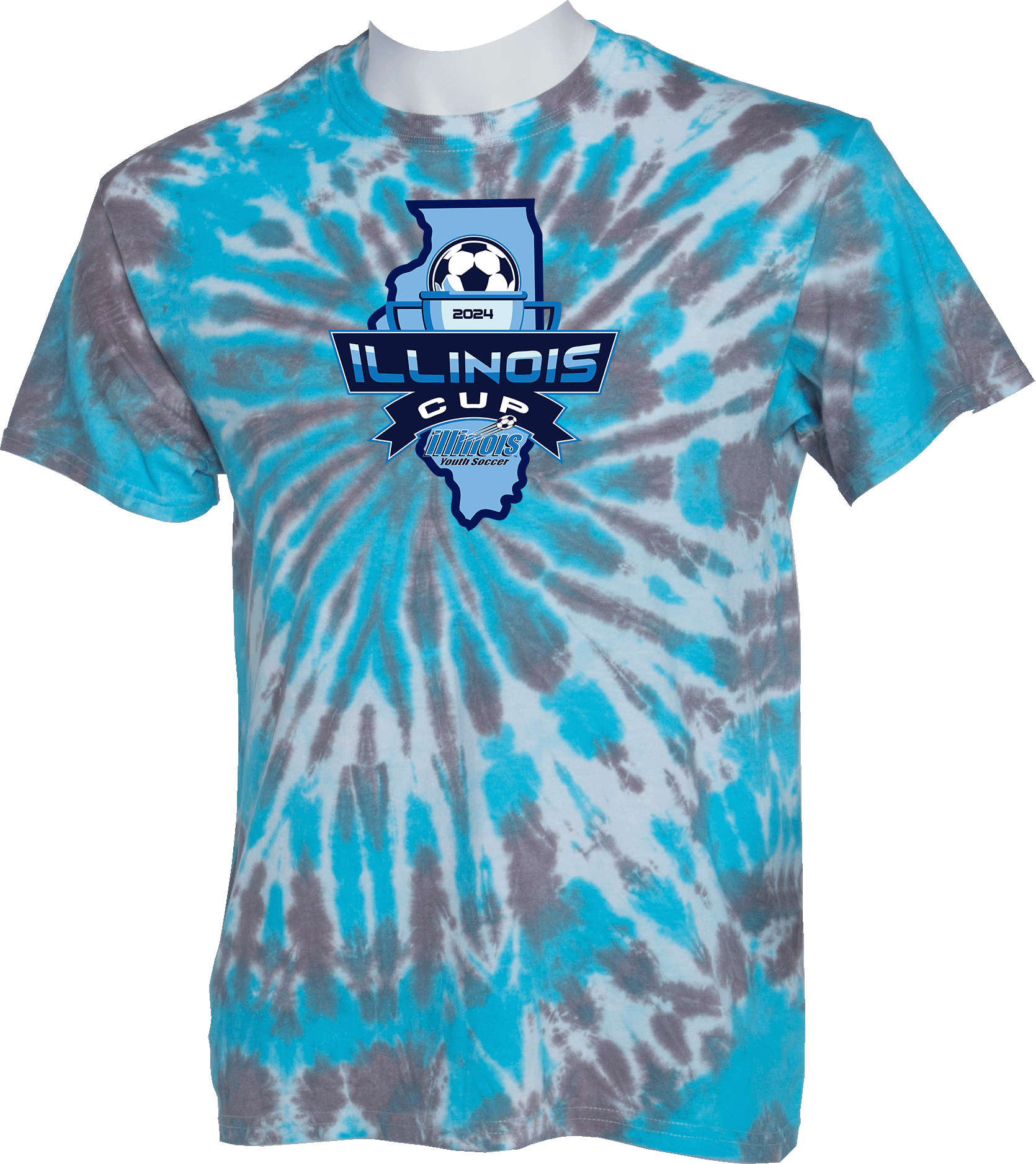 Tie-Dye Short Sleeves - 2024 USYS Illinois Cup