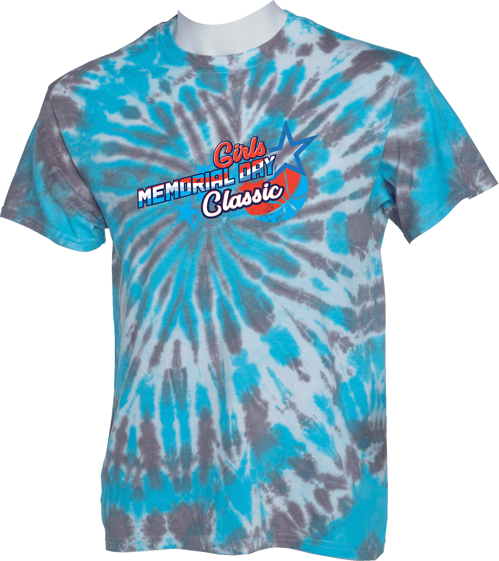 Tie-Dye Short Sleeves - 2024 Girls Memorial Day Classic