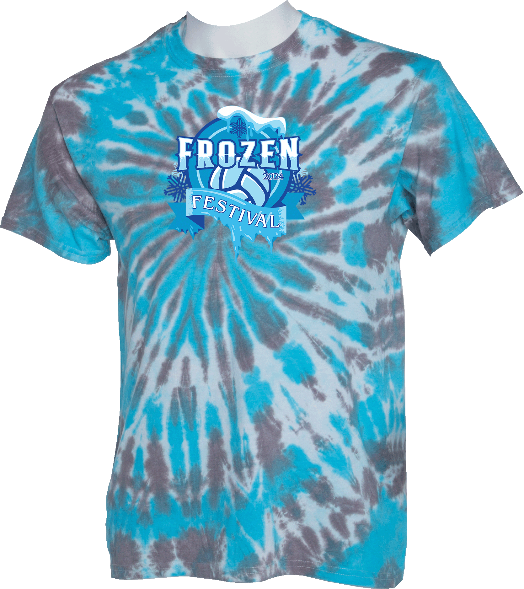 Tie-Dye Short Sleeves - 2024 Frozen Festival