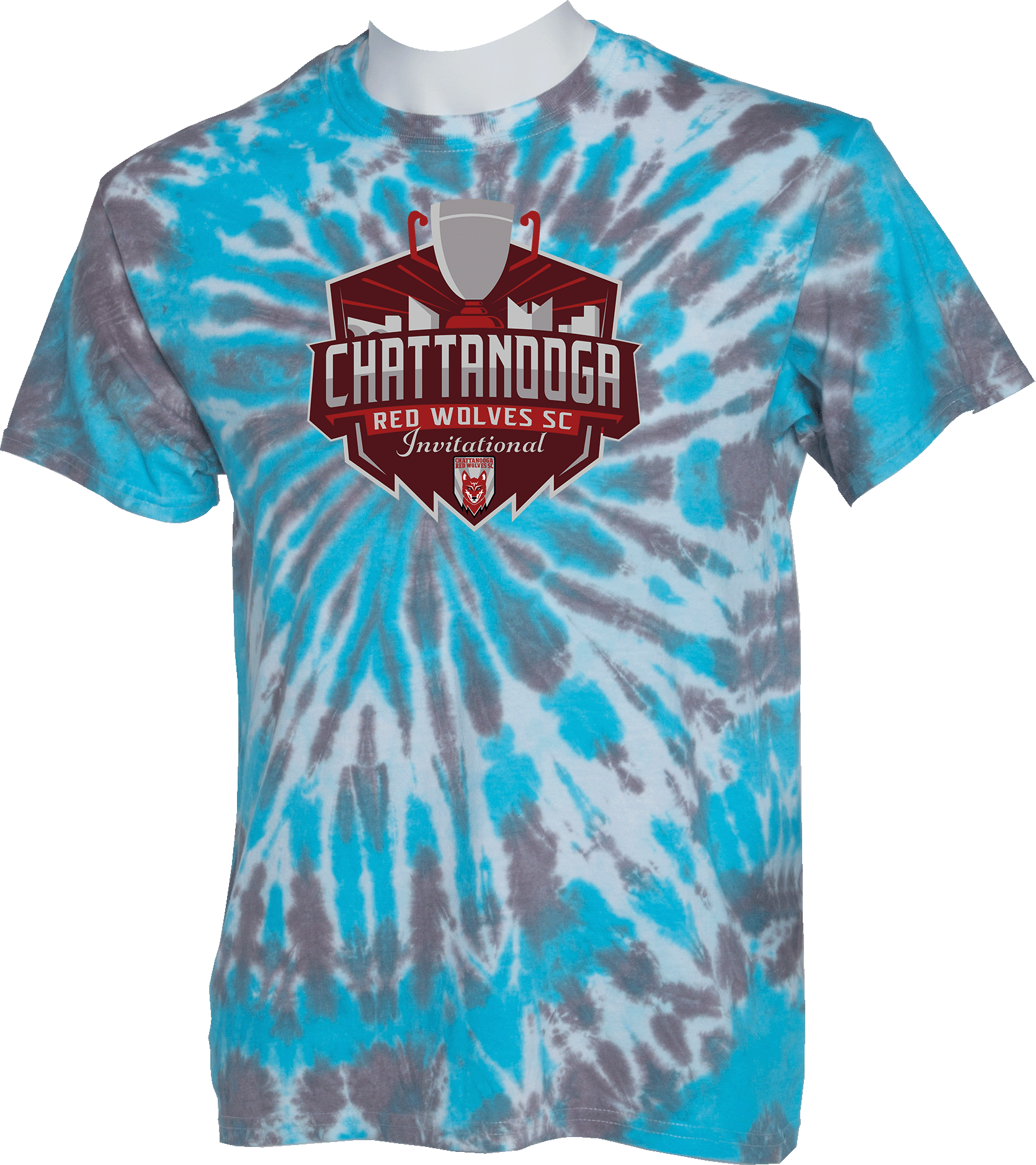 Tie-Dye Short Sleeves - 2024 Red Wolves Invitational