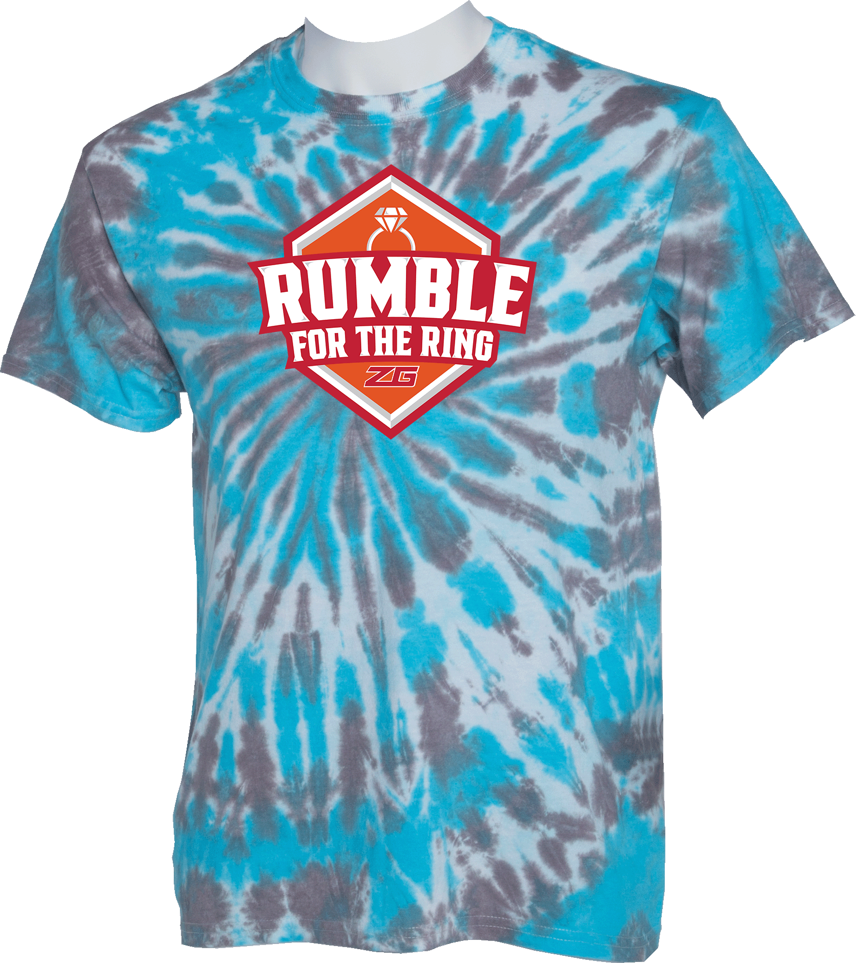 Tie-Dye Short Sleeves - 2024 Zero Gravity Rumble for the Ring (NY)