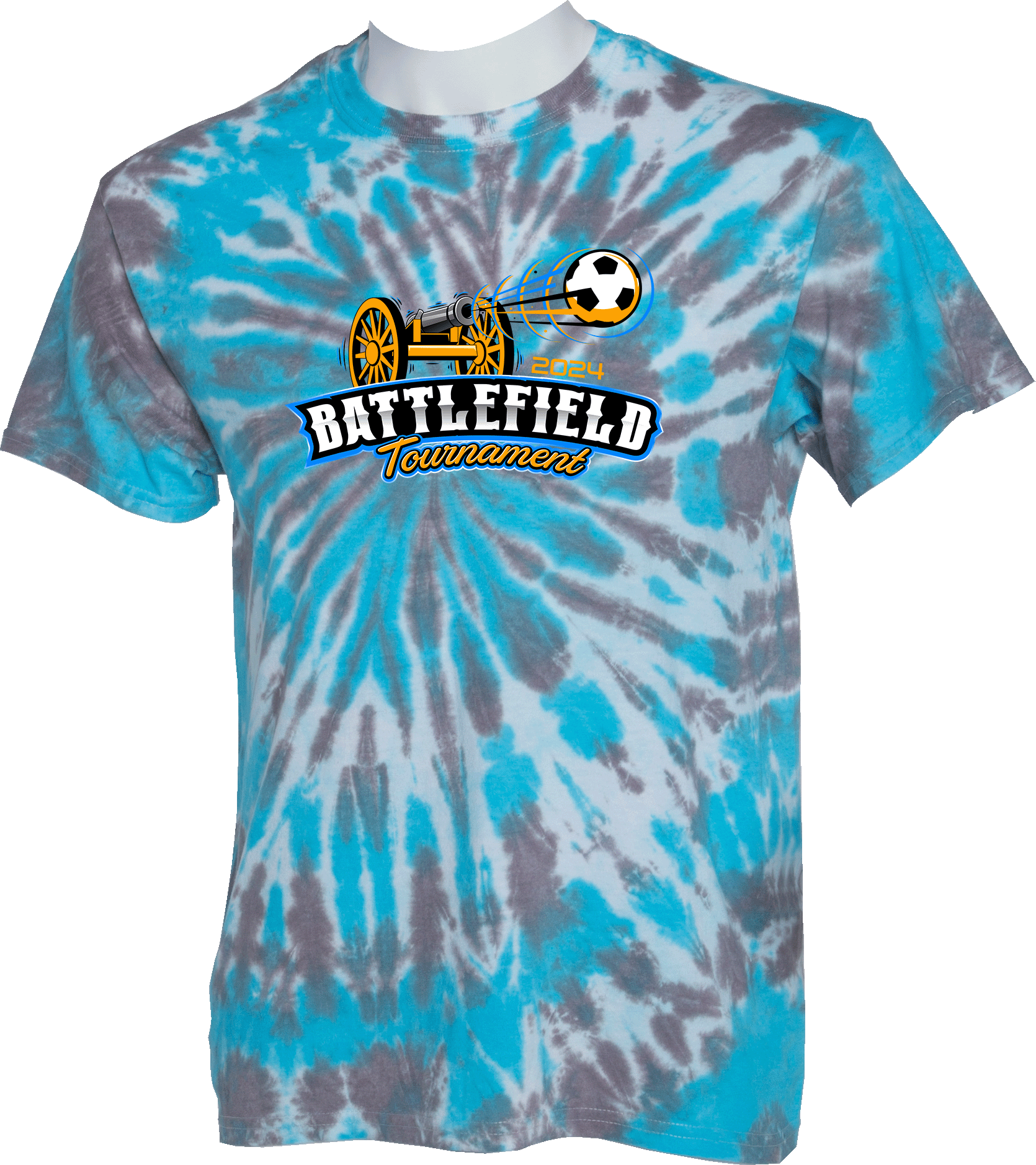 Tie-Dye Short Sleeves - 2024 Battlefield Tournament