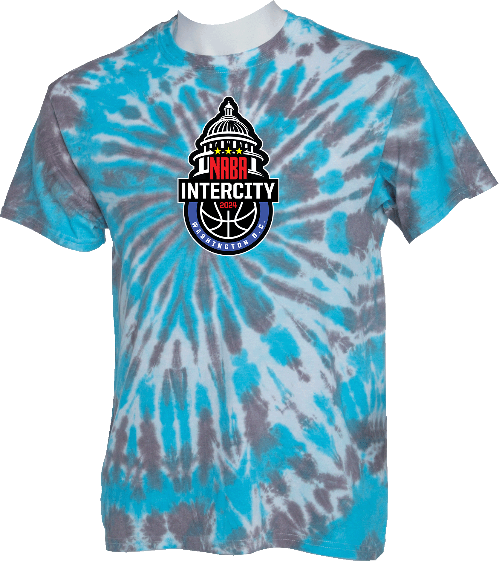 Tie-Dye Short Sleeves - 2024 35th Naba Intercity Basketball and Volleyball Tournament DC