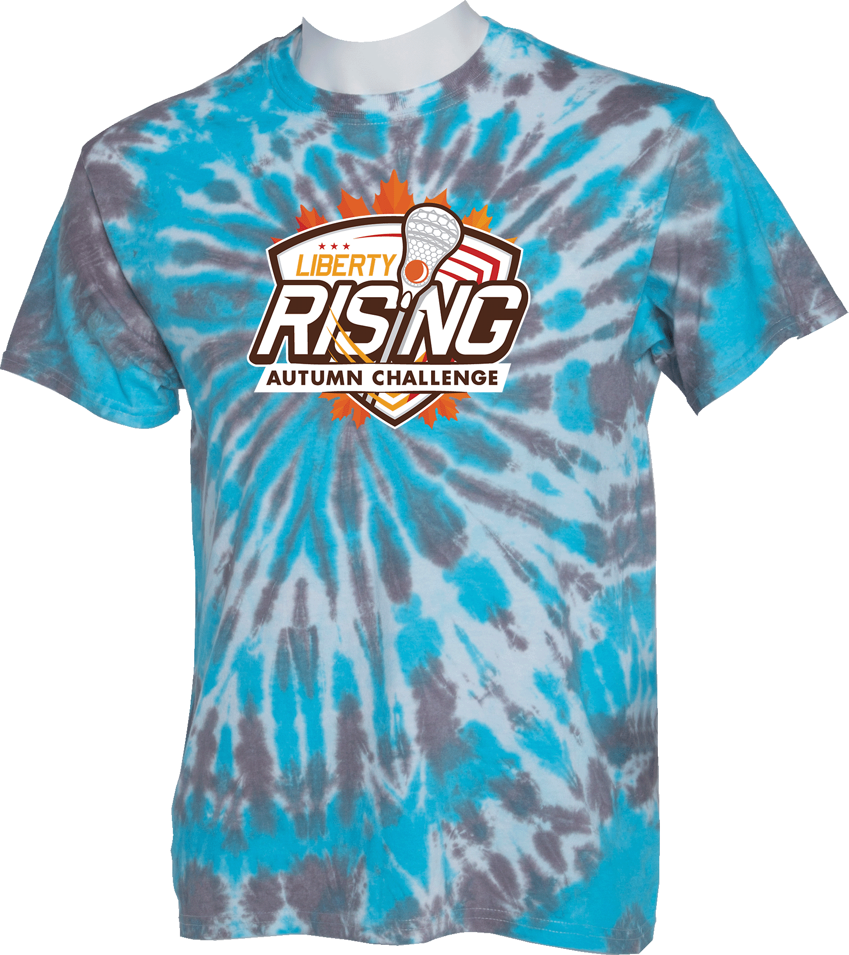 Tie-Dye Short Sleeves - 2024 Liberty Rising Autumn Challenge