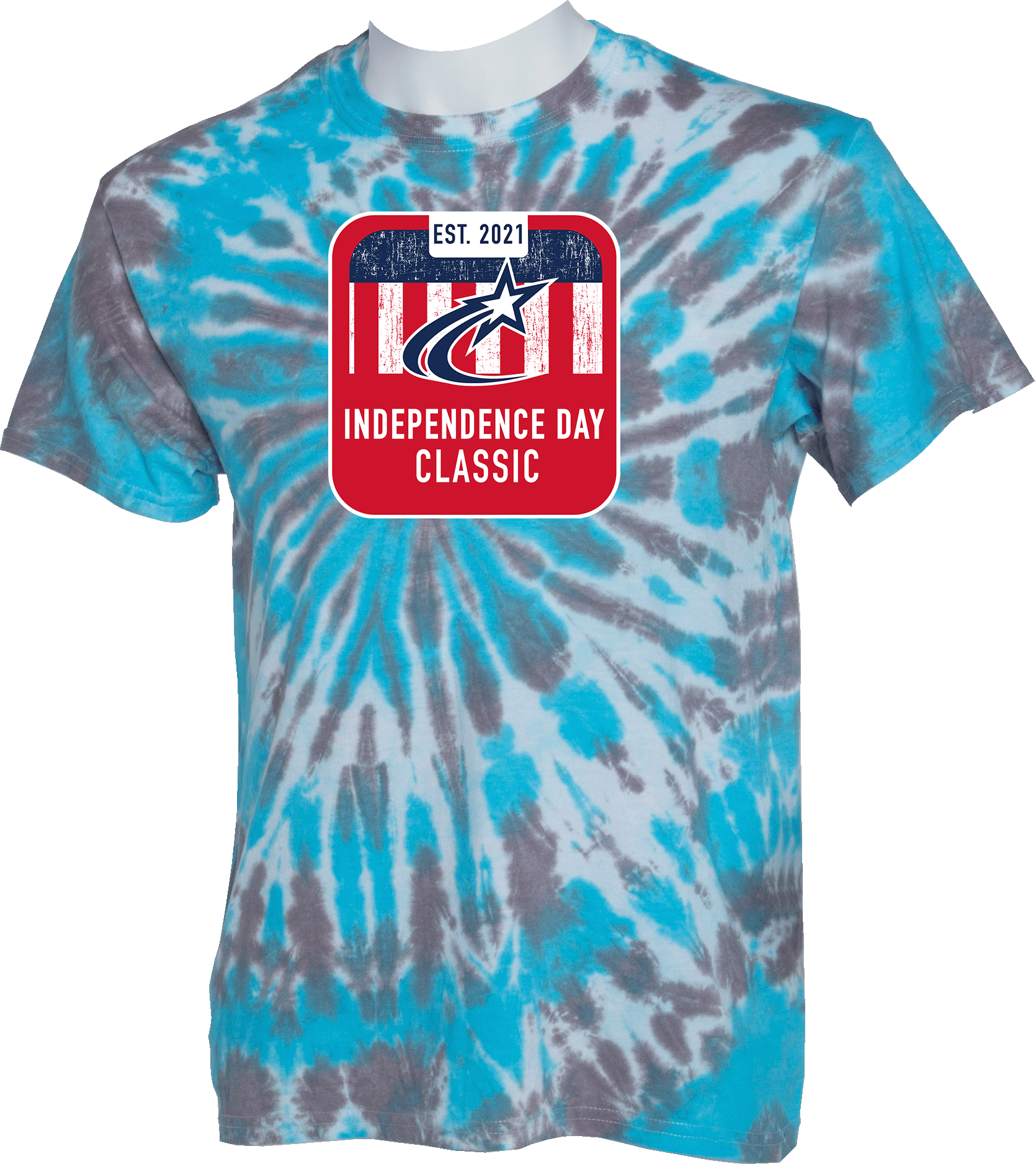 Tie-Dye Short Sleeves - 2024 Independence Day Classic