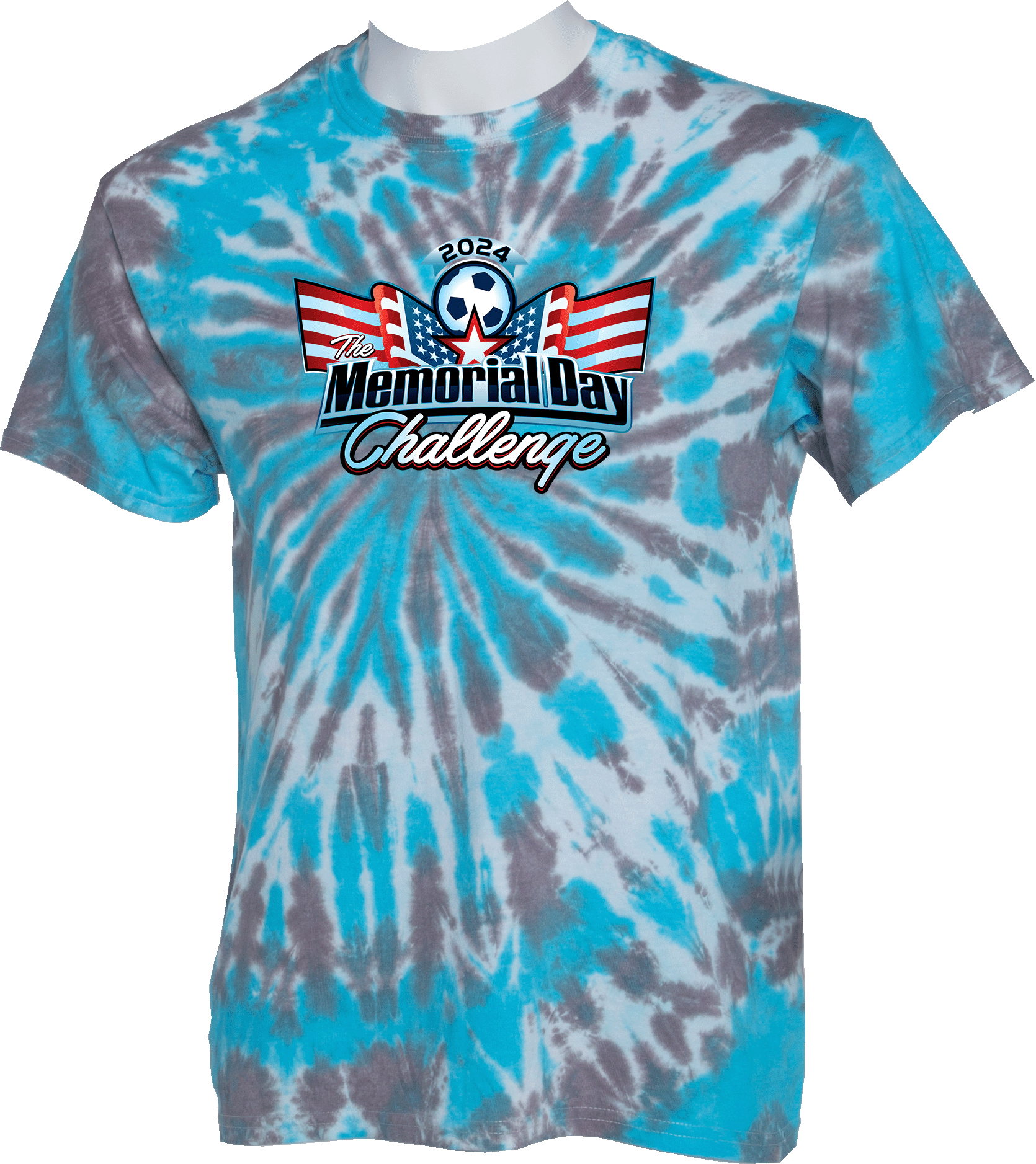 Tie-Dye Short Sleeves - 2024 The Memorial Day Challenge