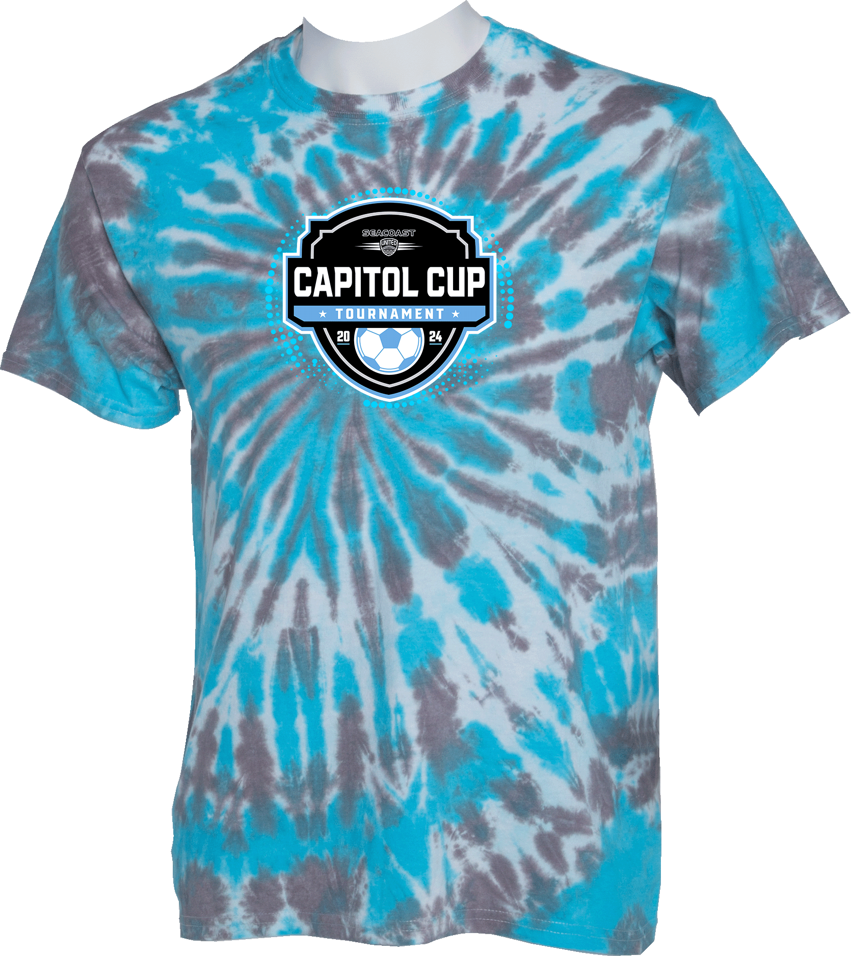 Tie-Dye Short Sleeves - 2024 Seacoast Capitol Cup Tournament