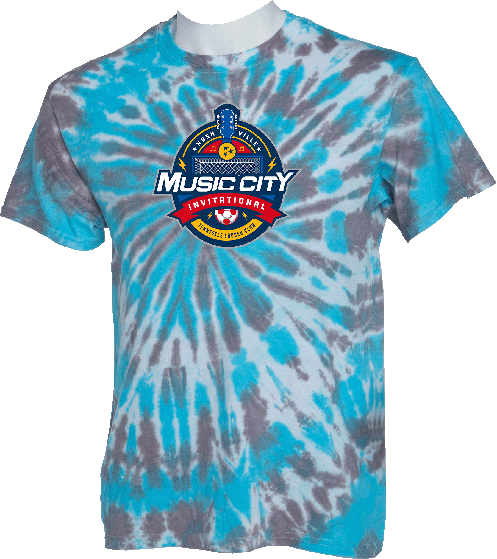 Tie-Dye Short Sleeves - 2024 Music City Invitational