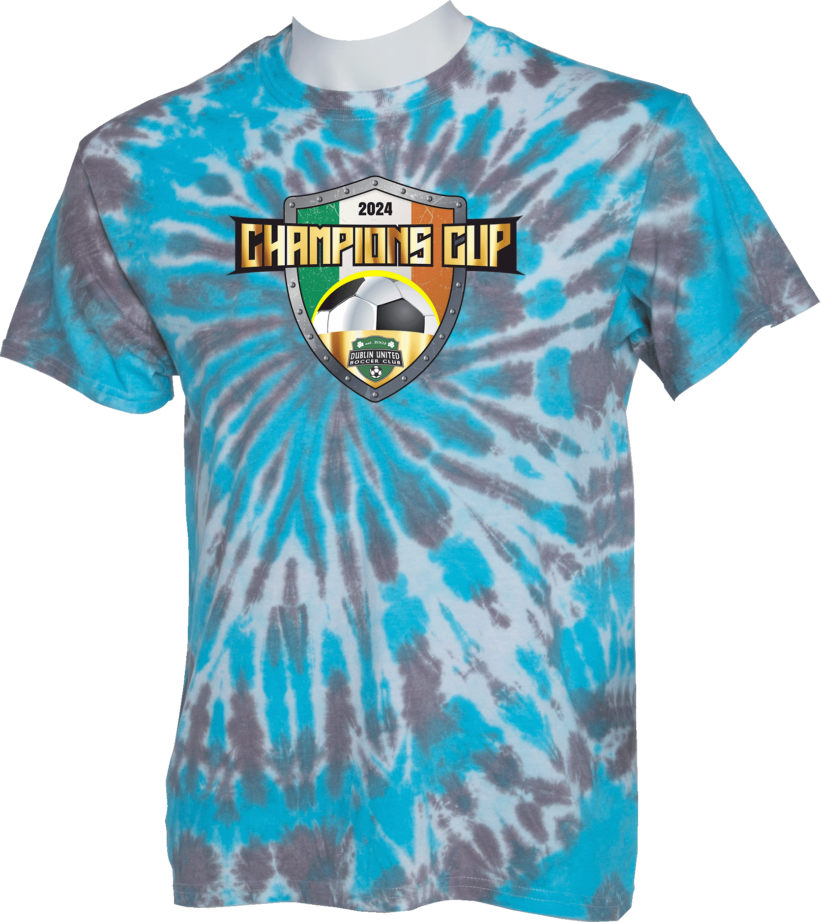 Tie-Dye Short Sleeves - 2024 Dublin United Champions Cup