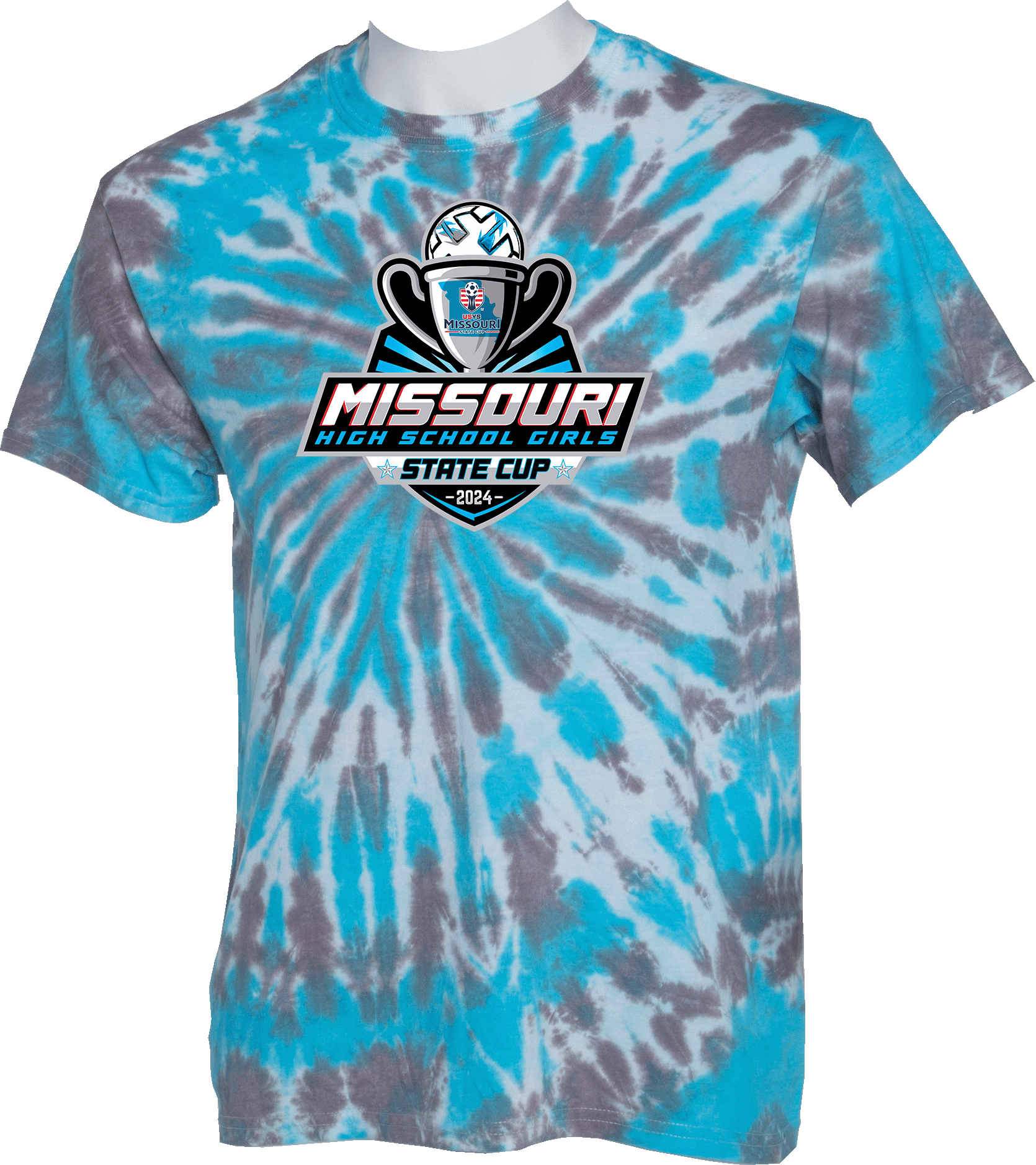 Tie-Dye Short Sleeves - 2024 USYS High School Girls State Cup