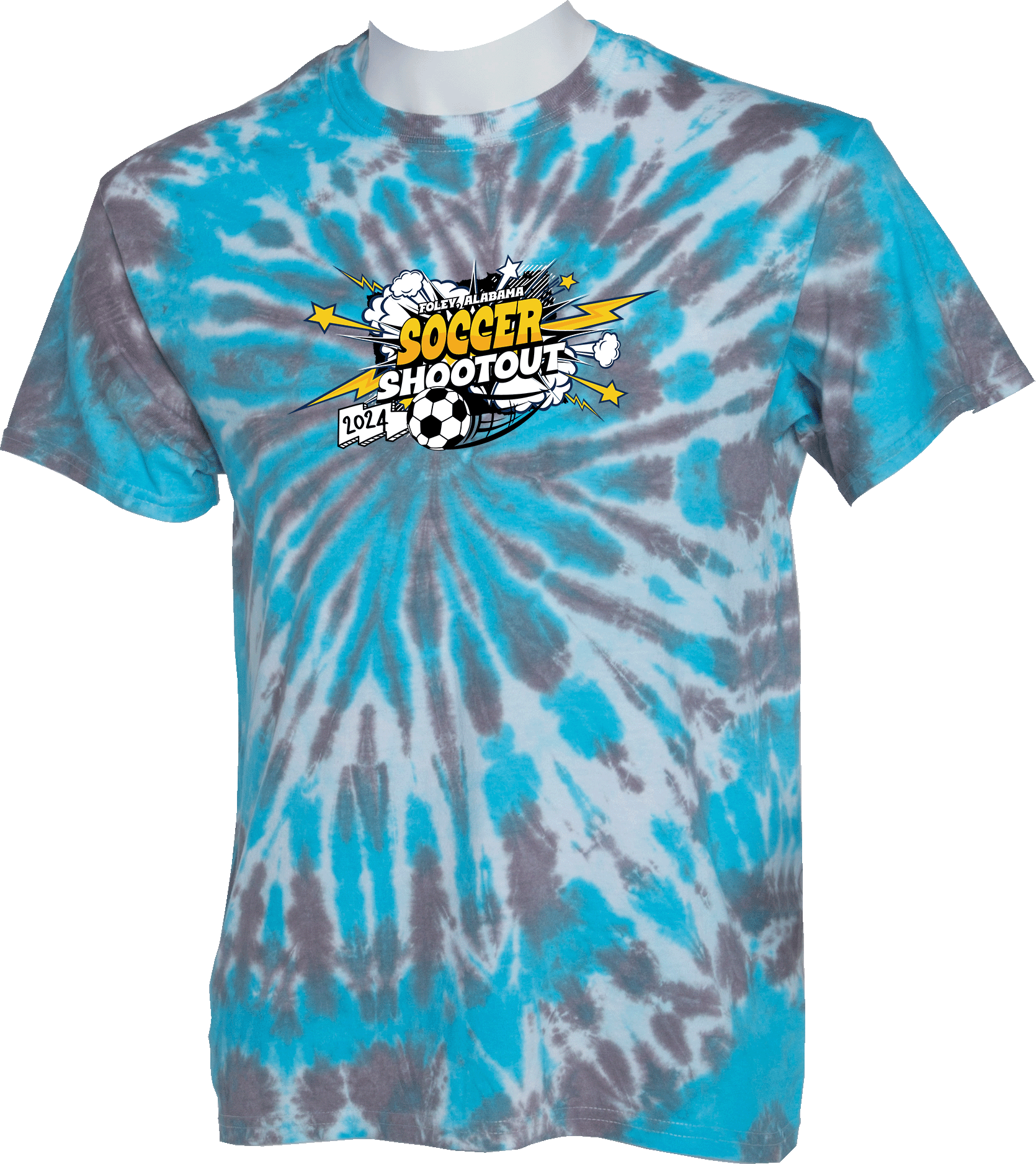 Tie-Dye Short Sleeves - 2024 PBFC Soccer Shootout