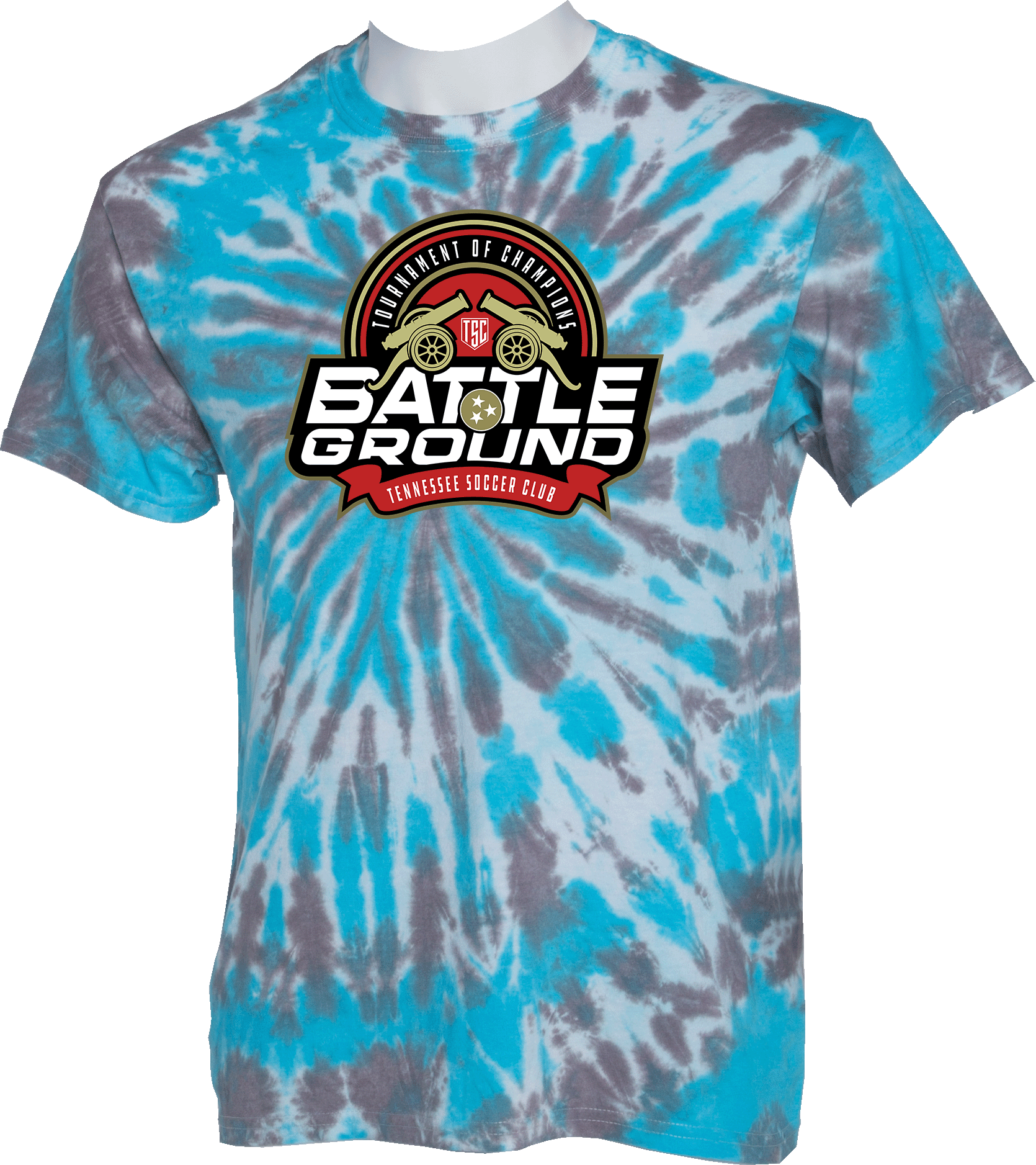 Tie-Dye Short Sleeves - 2024 Battleground TOC