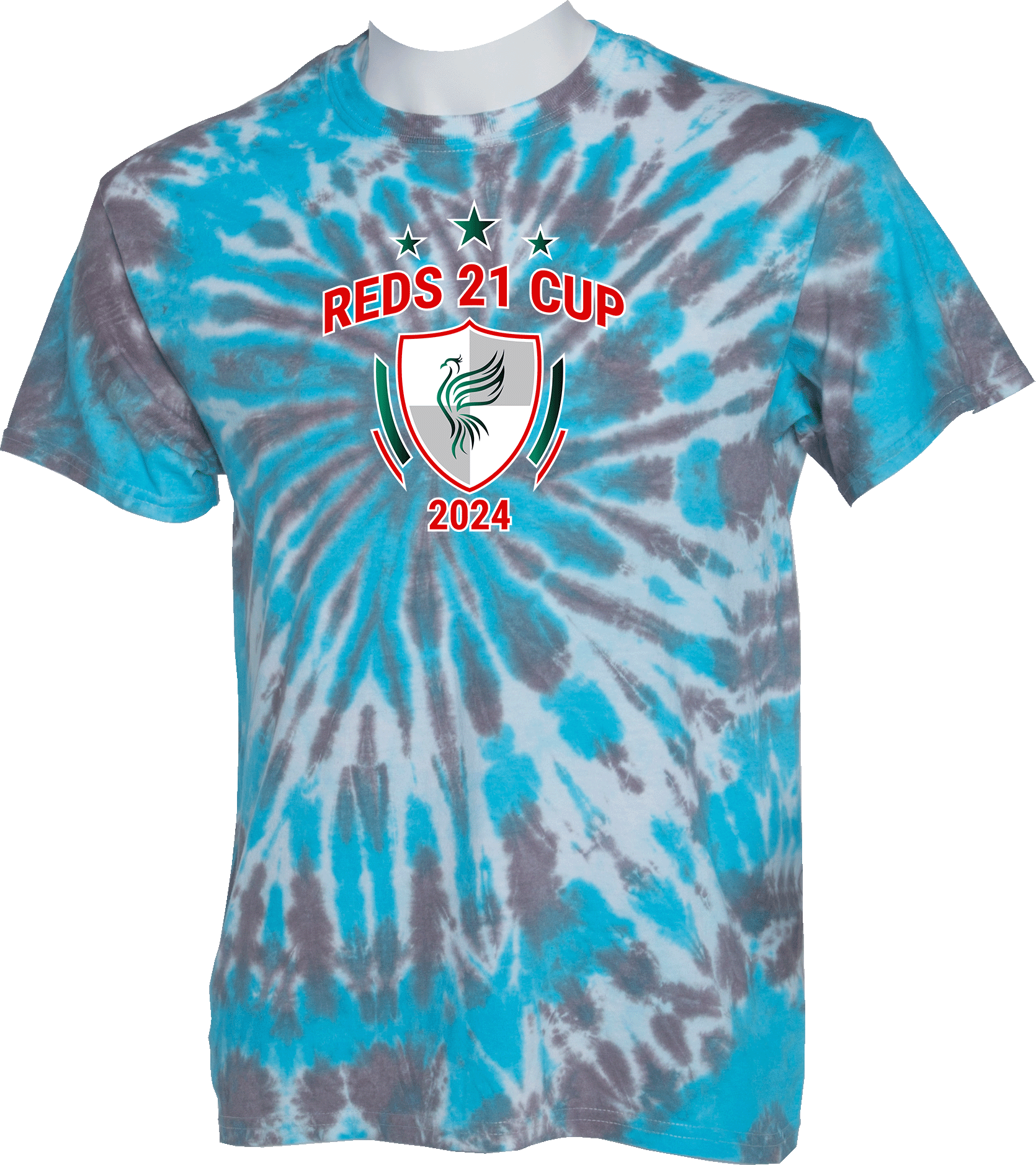 Tie-Dye Short Sleeves - 2024 Reds 21 Cup