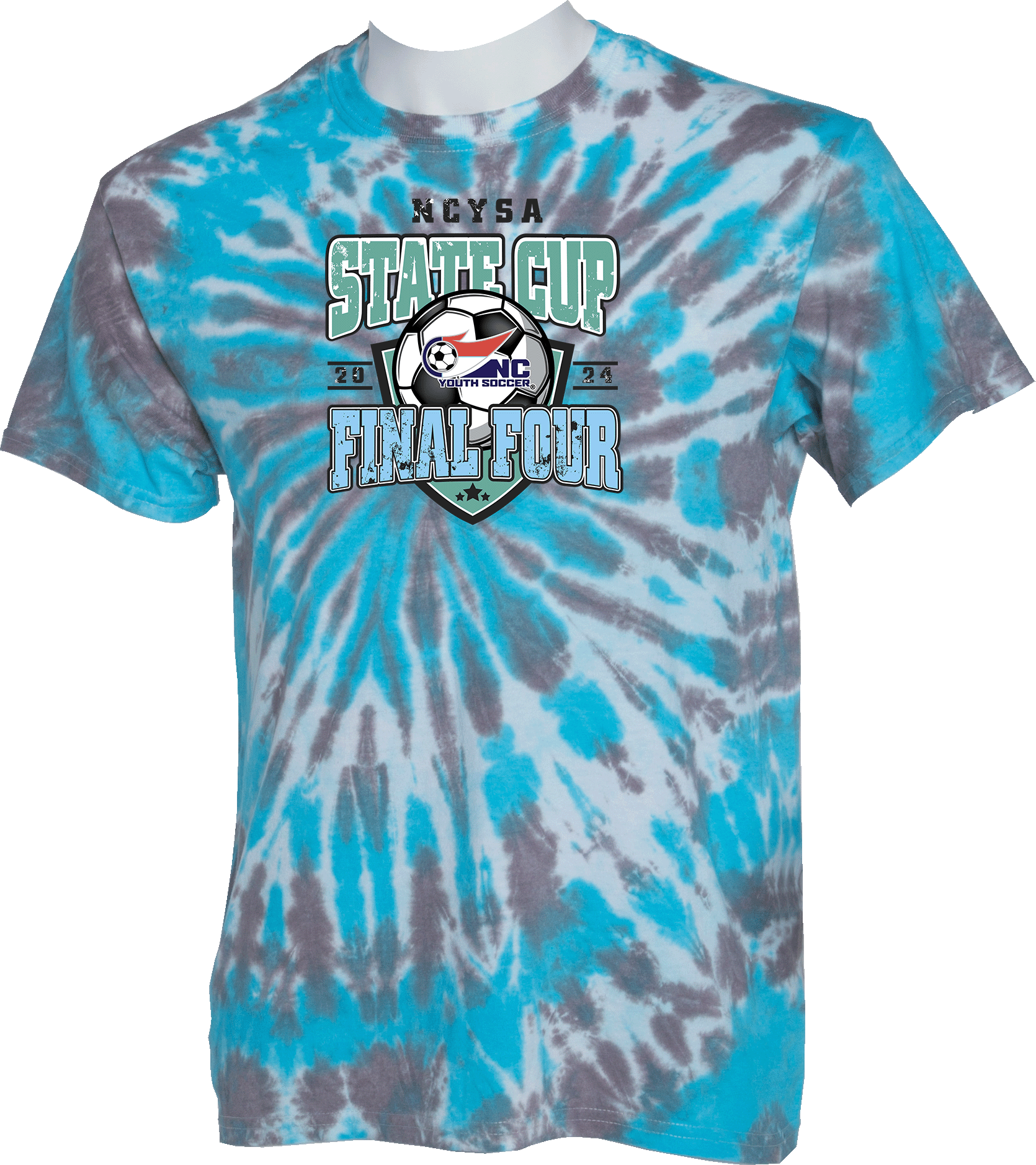 Tie-Dye Short Sleeves - 2024 USYS NC State Cup Finals