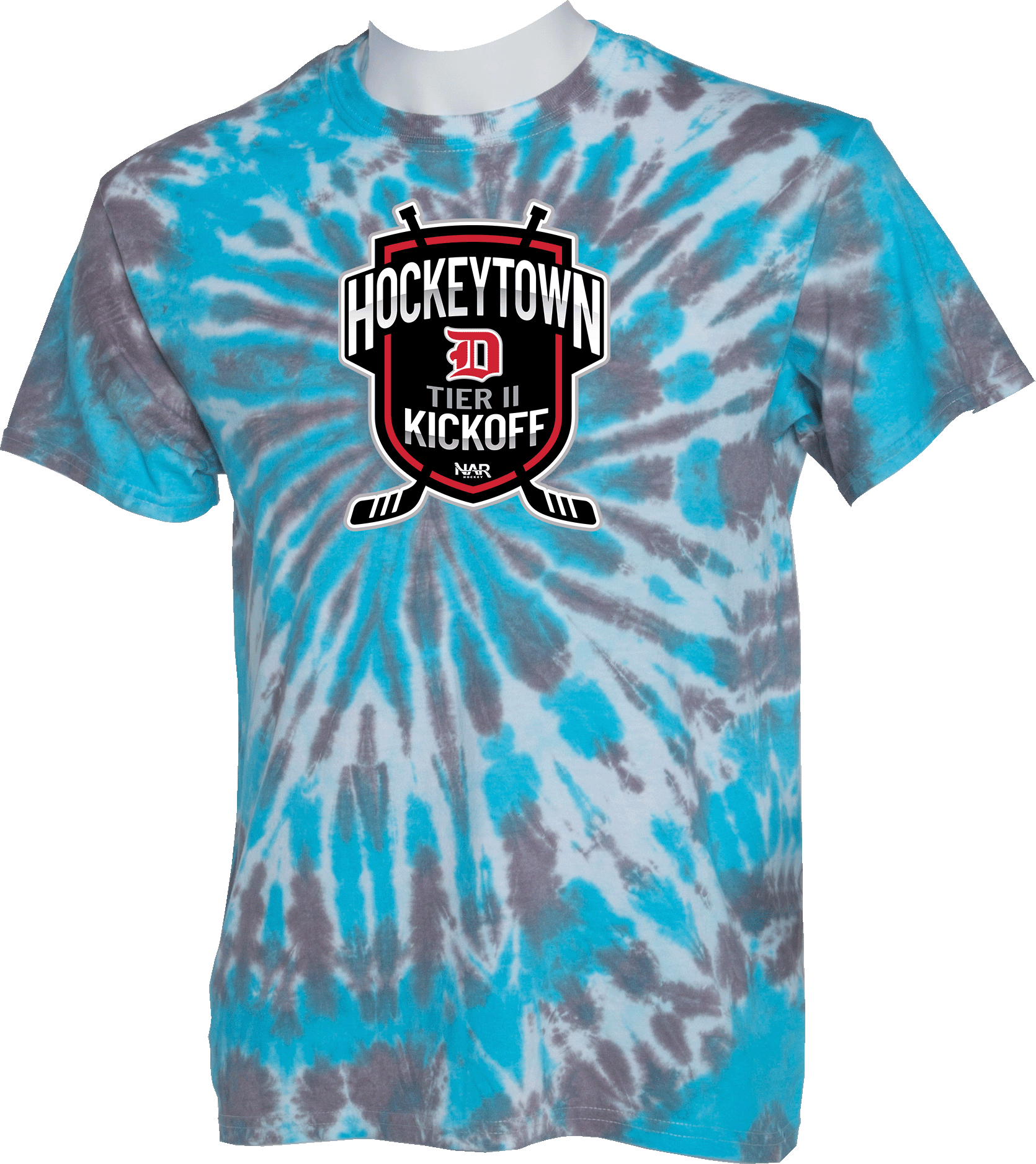 Tie-Dye Short Sleeves - 2024 HockeyTown Tier II Fall Kick-Off