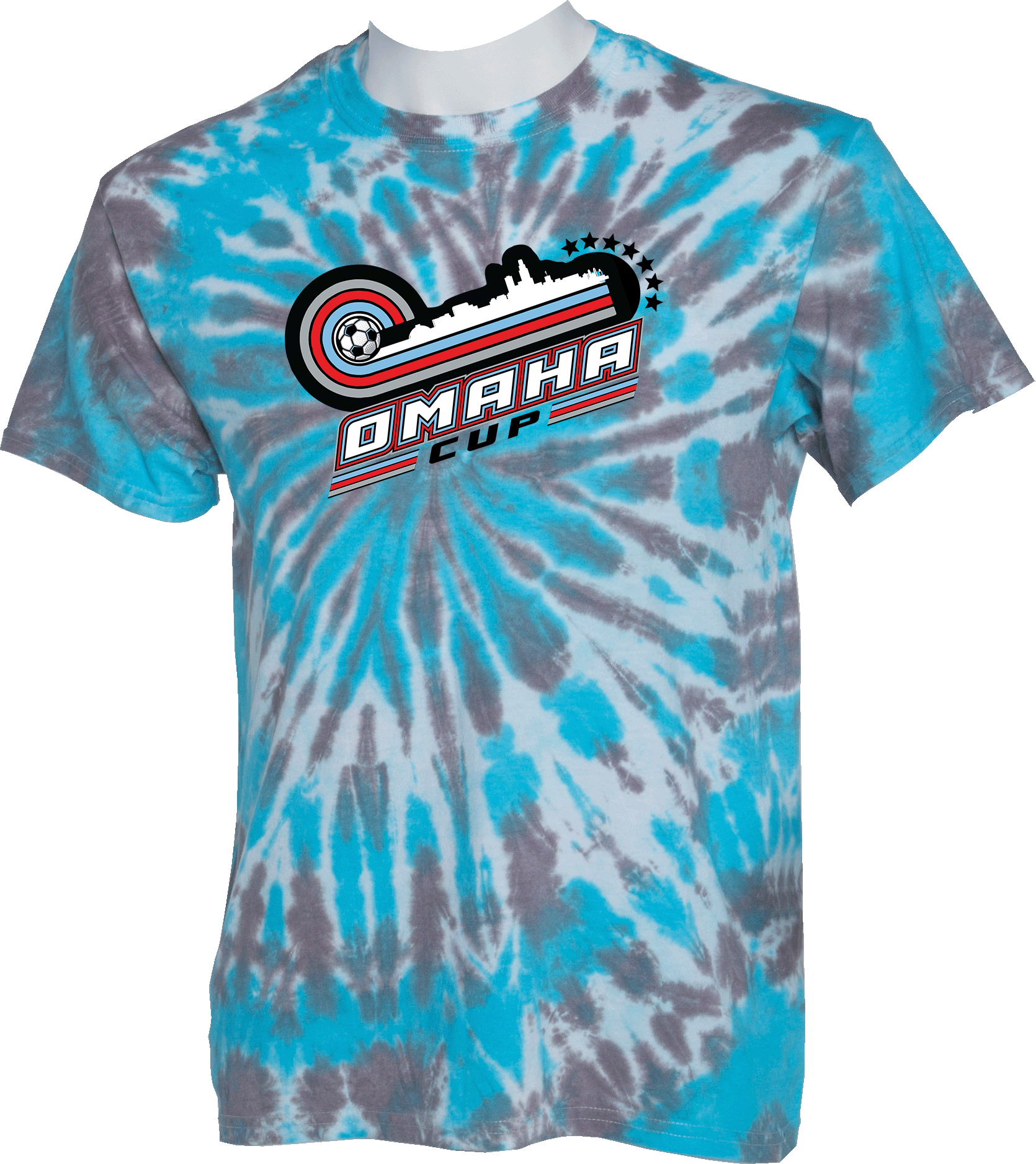 Tie-Dye Short Sleeves - 2024 Omaha Cup