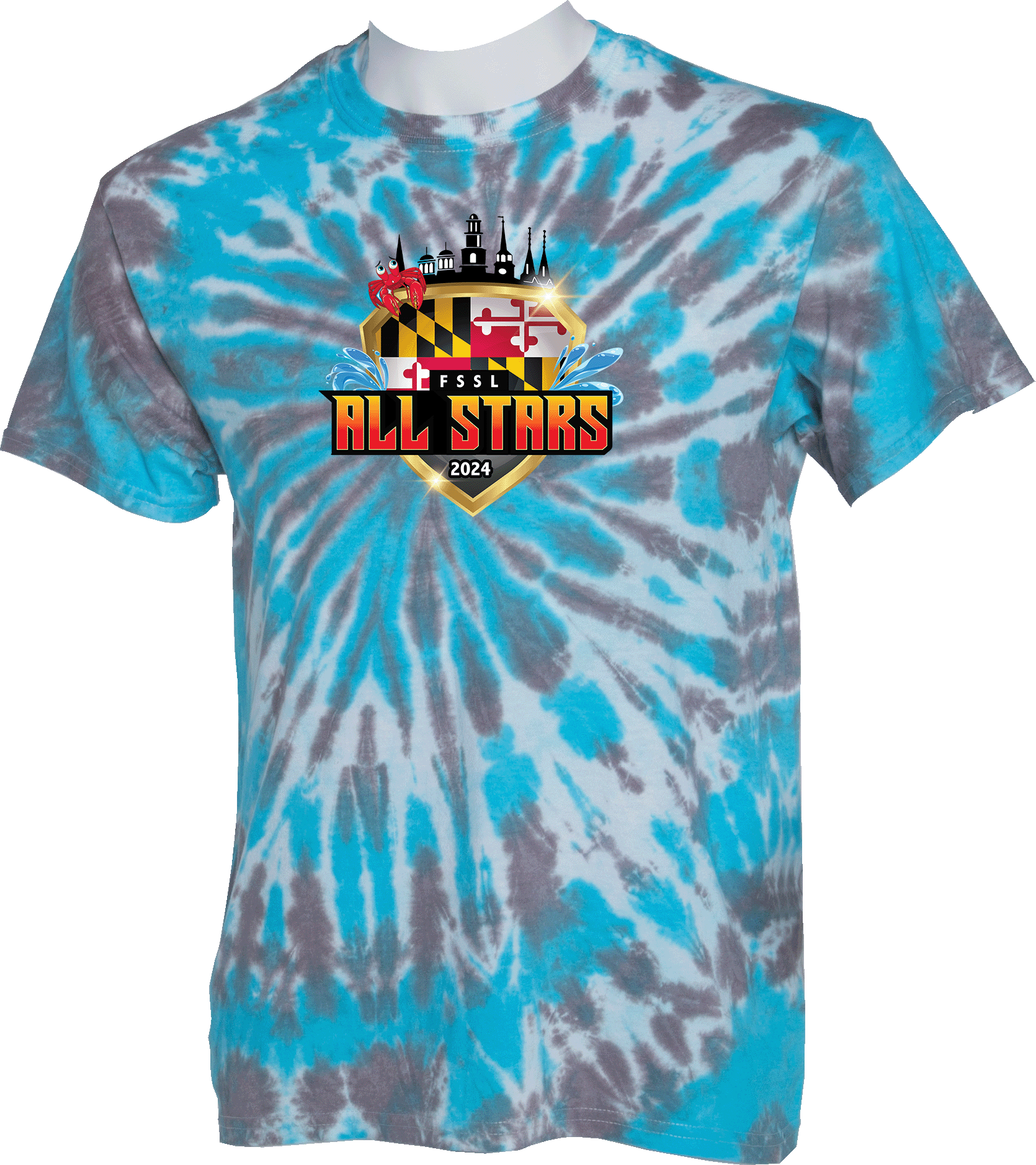 Tie-Dye Short Sleeves - 2024 FSSL All Stars Meet