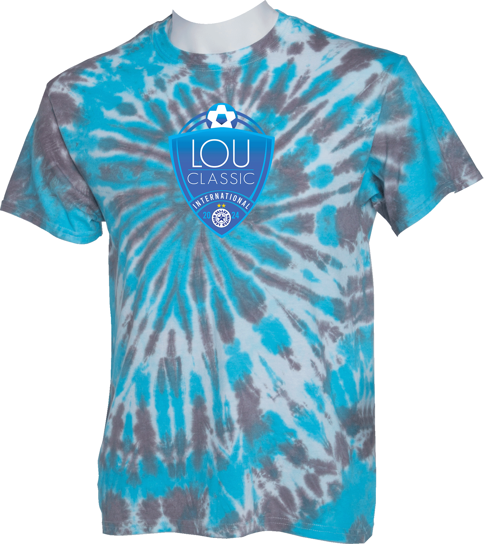 Tie-Dye Short Sleeves - 2024 The Lou Ramos International Classic - Blue