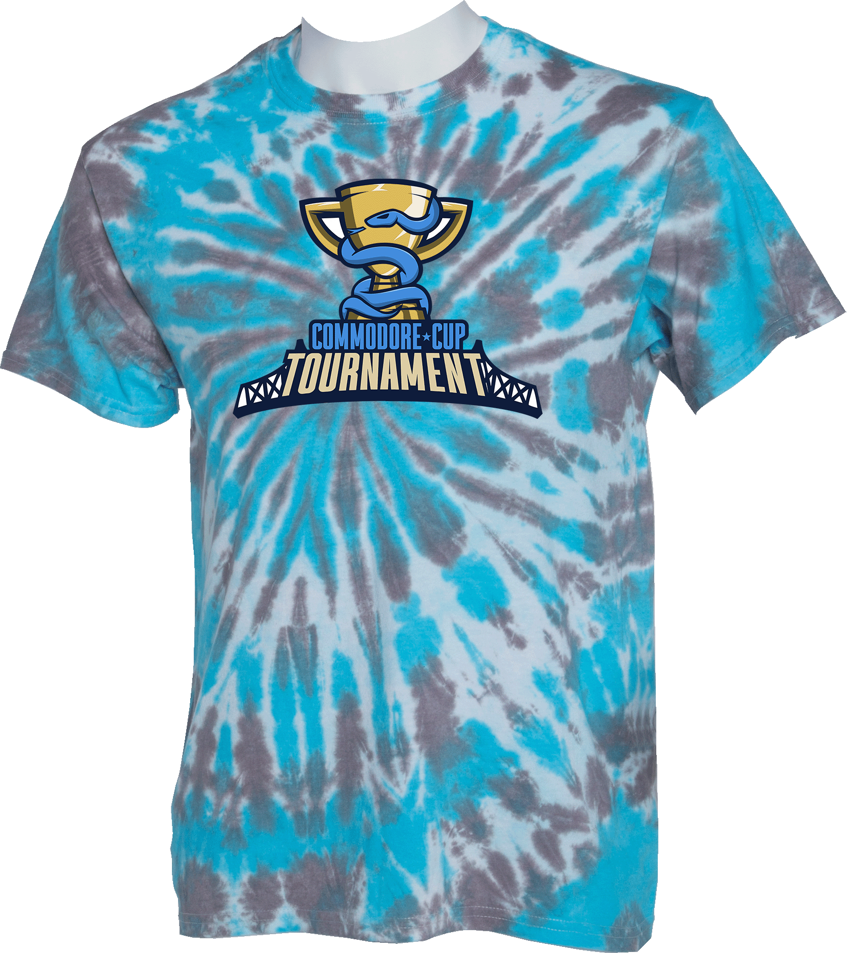 Tie-Dye Short Sleeves - 2024 Commodore Cup