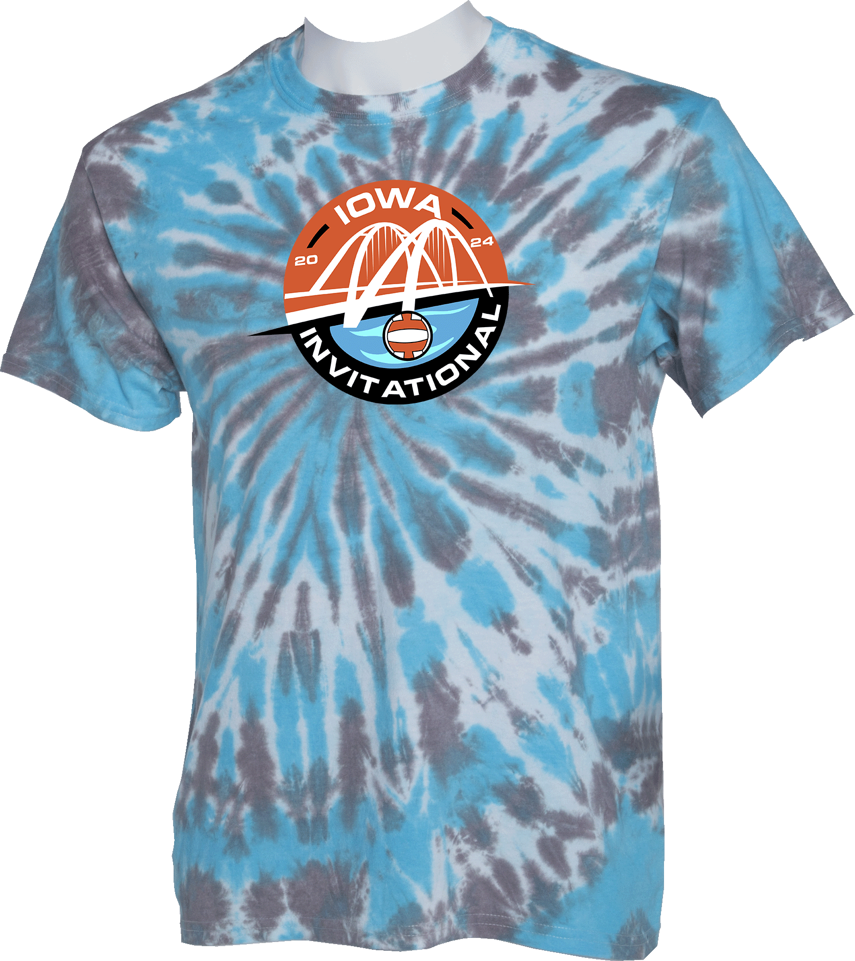 Tie-Dye Short Sleeves - 2024 Iowa Invitational