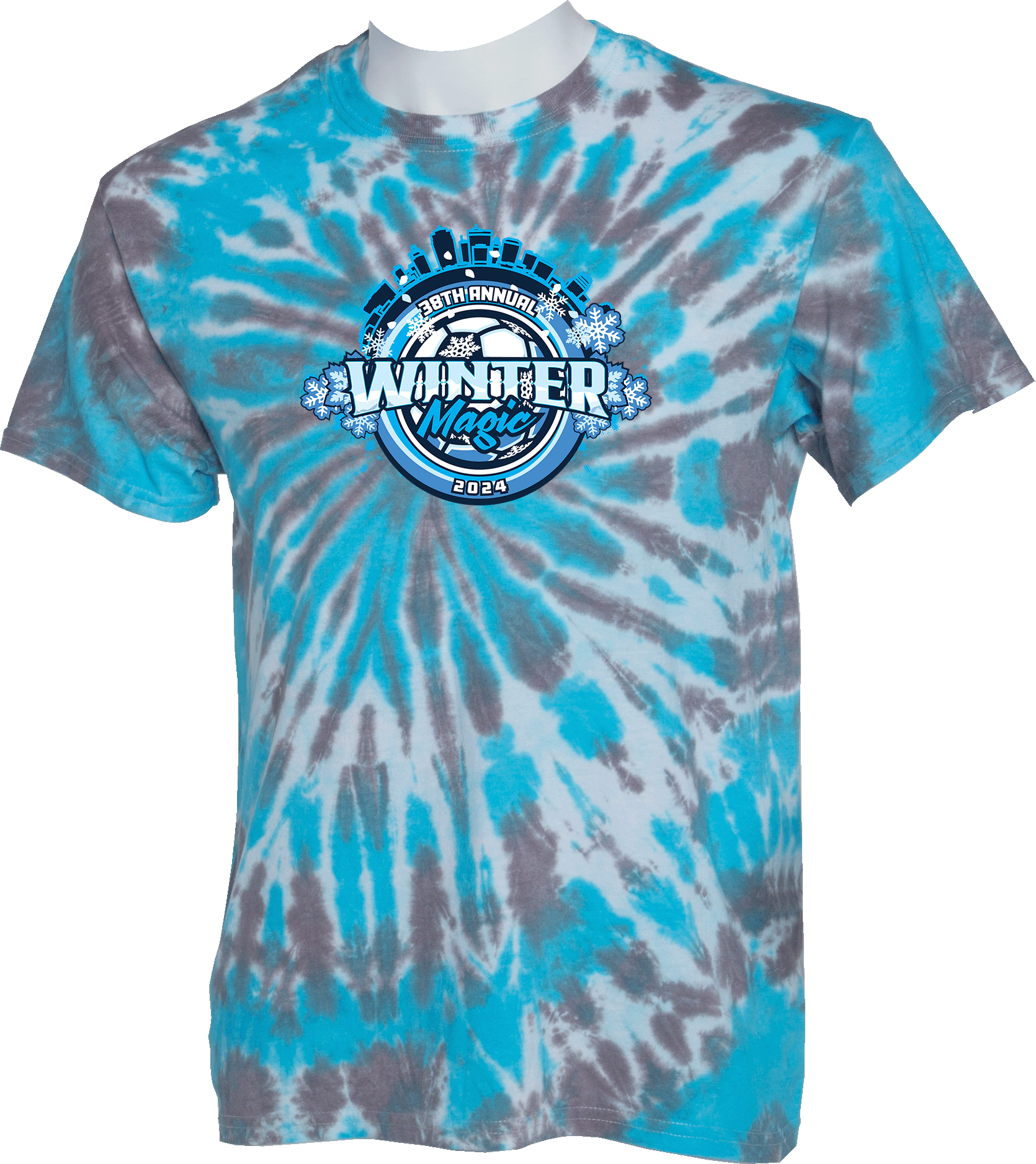 Tie-Dye Short Sleeves - 2024 Winter Magic