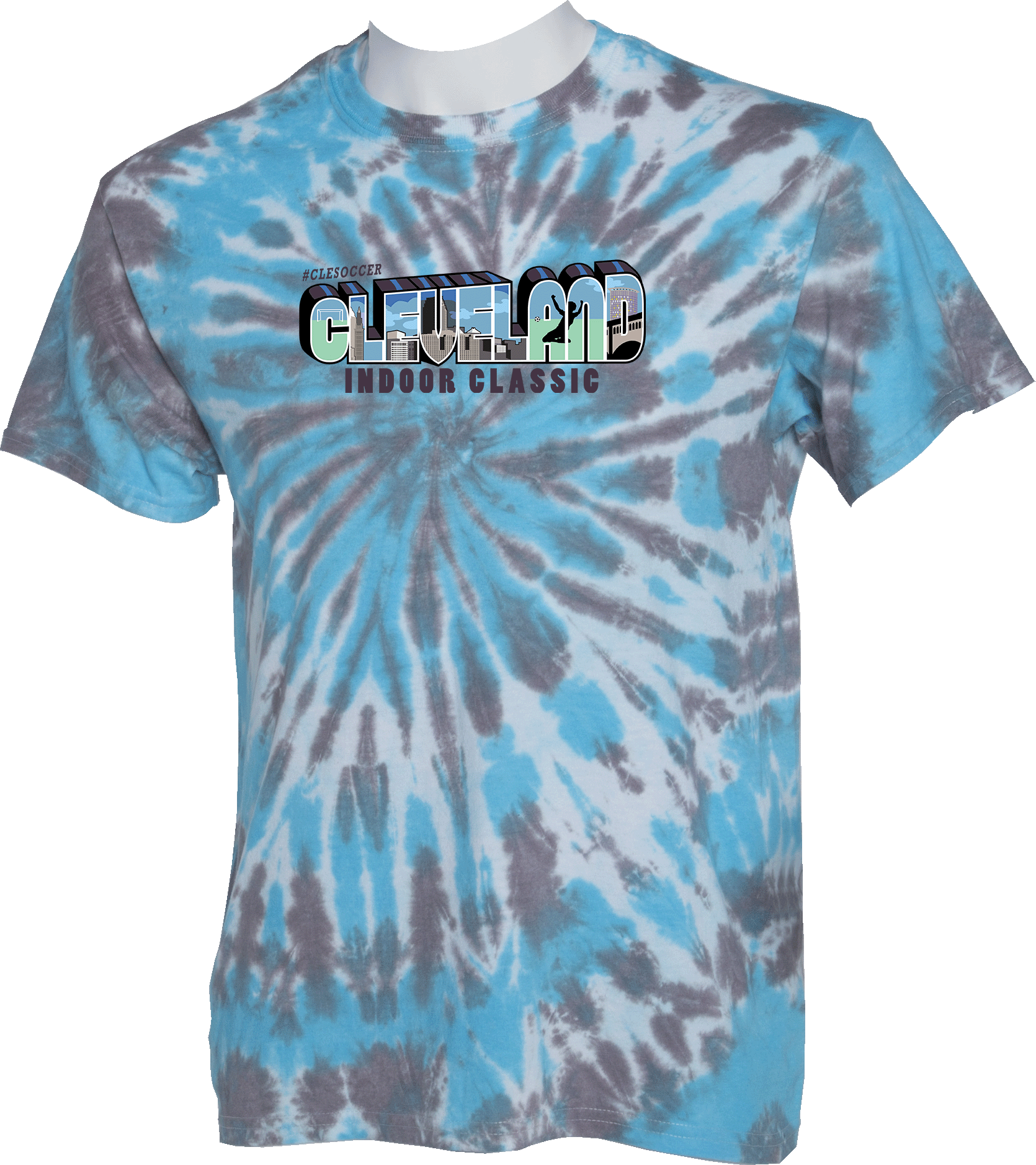 Tie-Dye Short Sleeves - 2024 Cleveland Indoor Classic