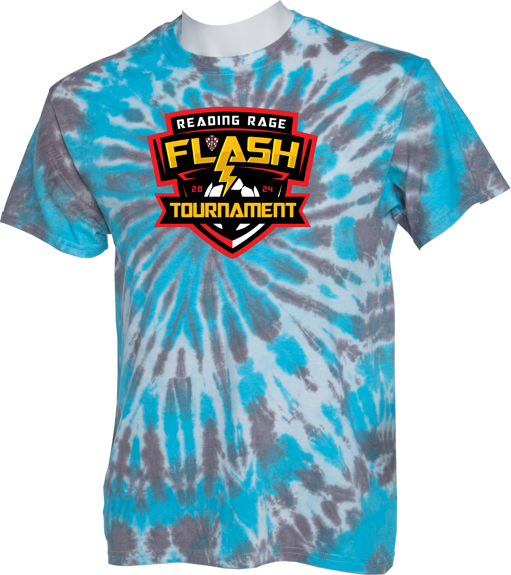 Tie-Dye Short Sleeves - 2024 Reading Rage Flash Tournament