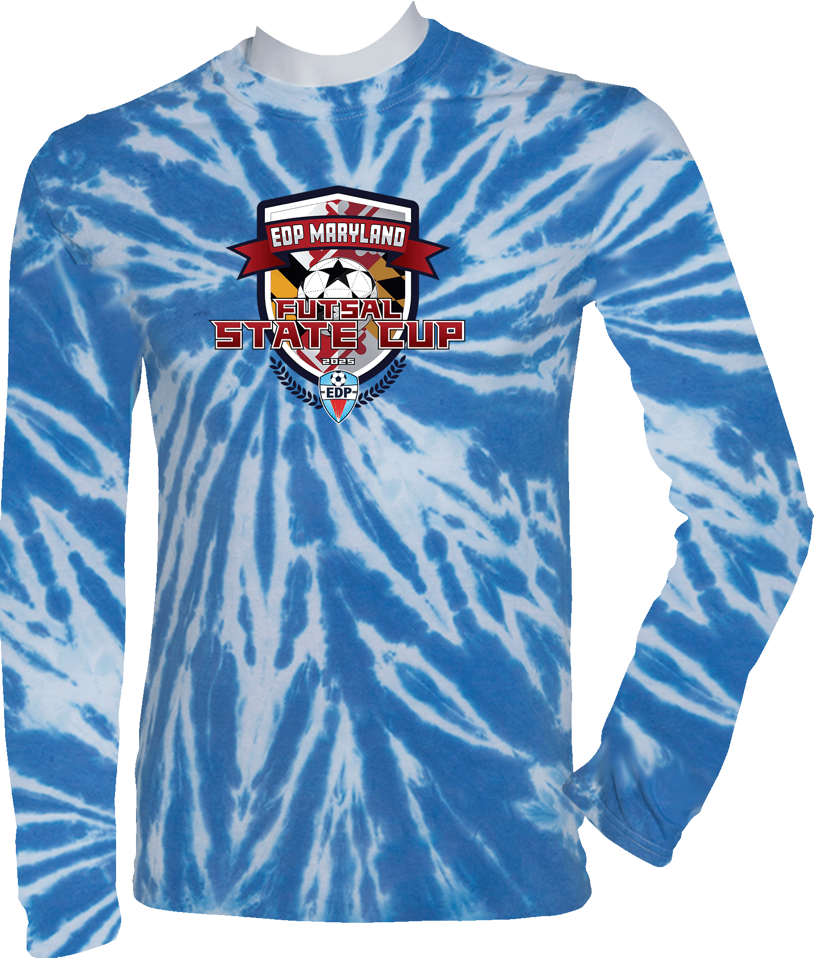 Tie-Dye Long Sleeves - 2025 EDP MD Futsal State Cup (Girls)