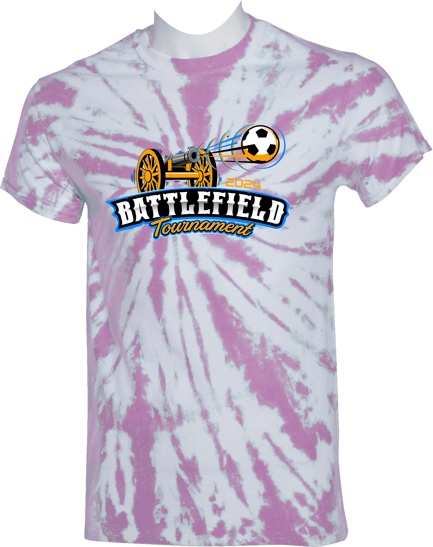 Tie-Dye Short Sleeves - 2024 Battlefield Tournament