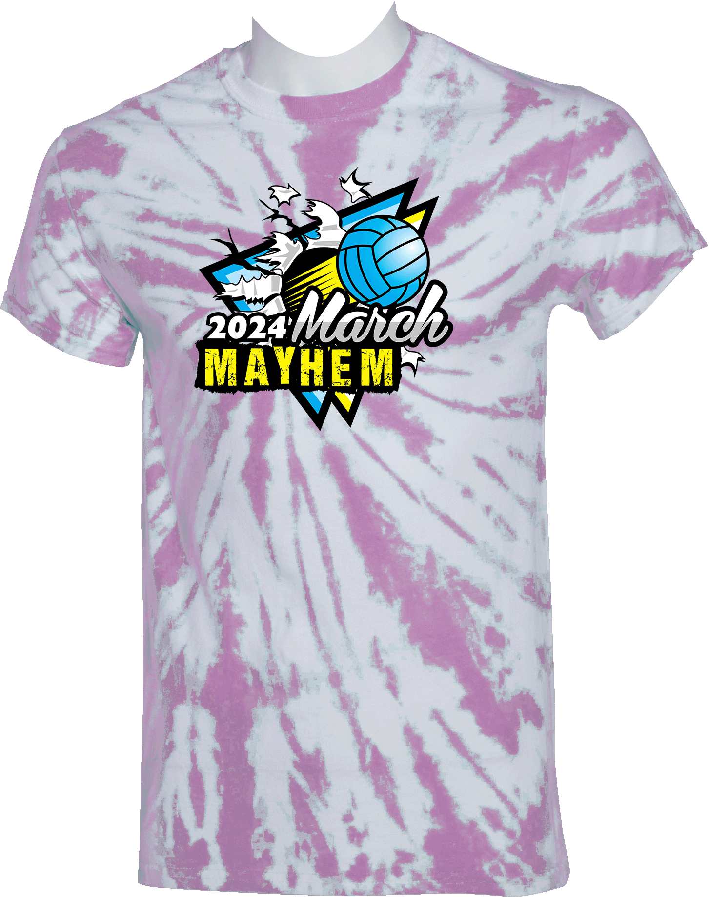 Tie-Dye Short Sleeves - 2024 March Mayhem