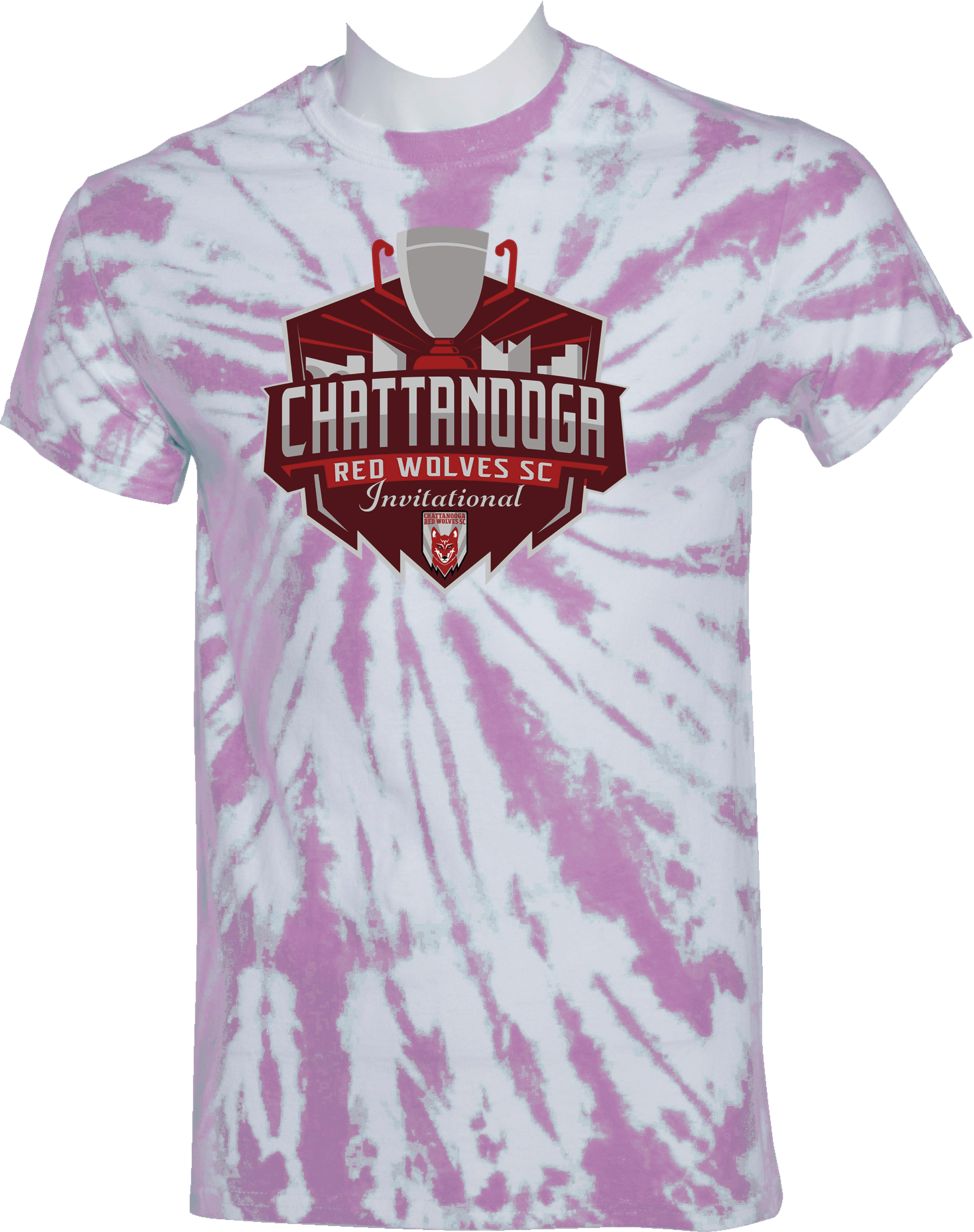 Tie-Dye Short Sleeves - 2024 Red Wolves Invitational