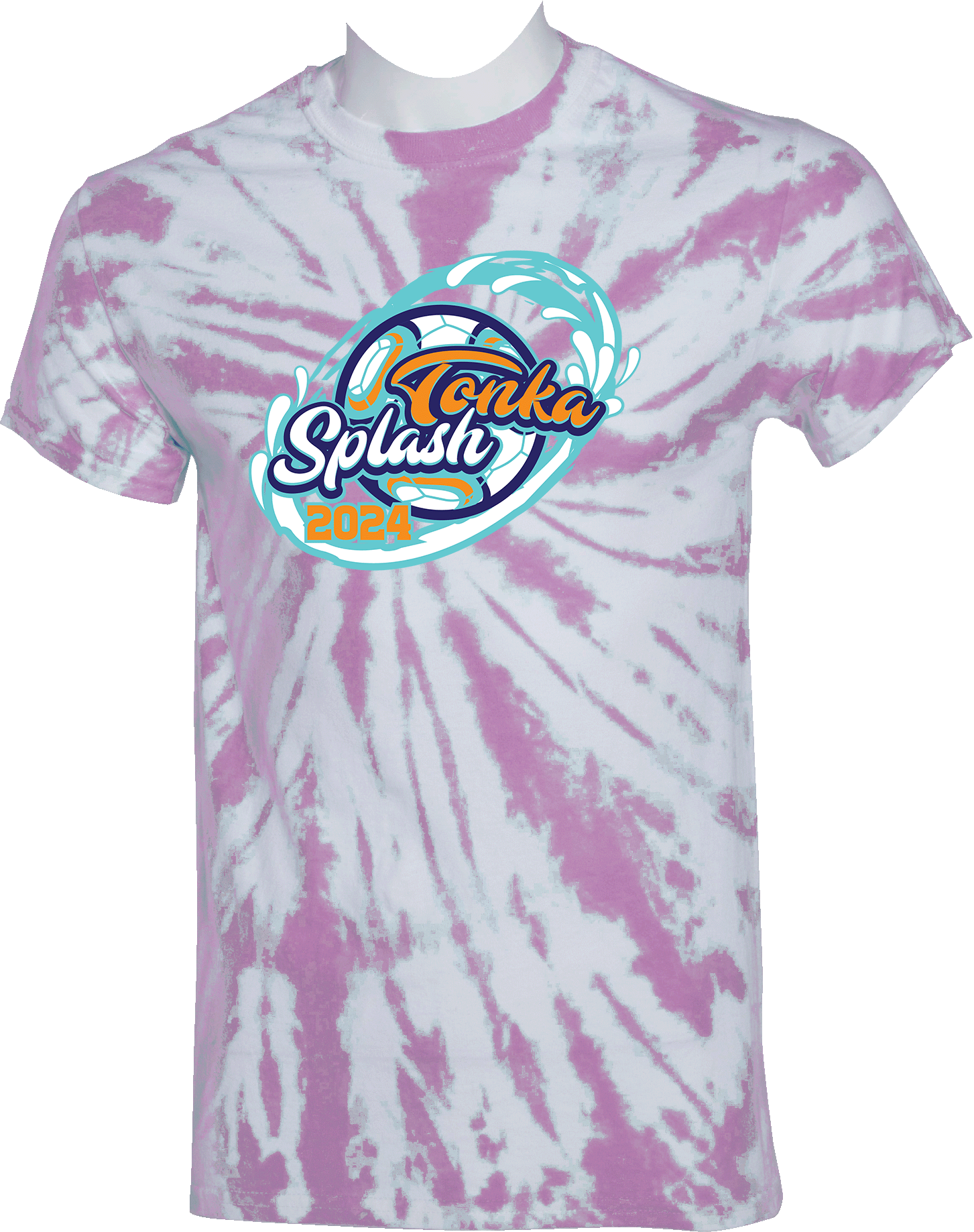 Tie-Dye Short Sleeves - 2024 Tonka Splash