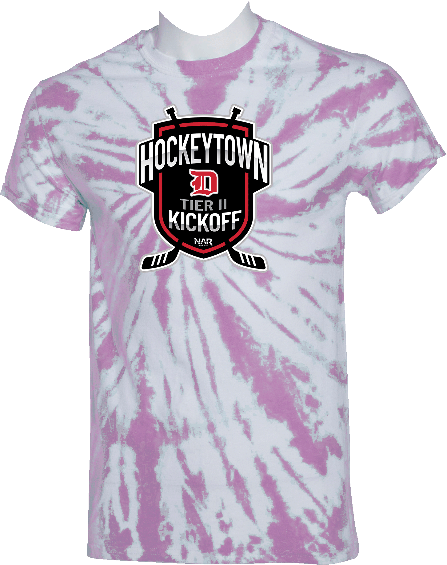 Tie-Dye Short Sleeves - 2024 HockeyTown Tier II Fall Kick-Off