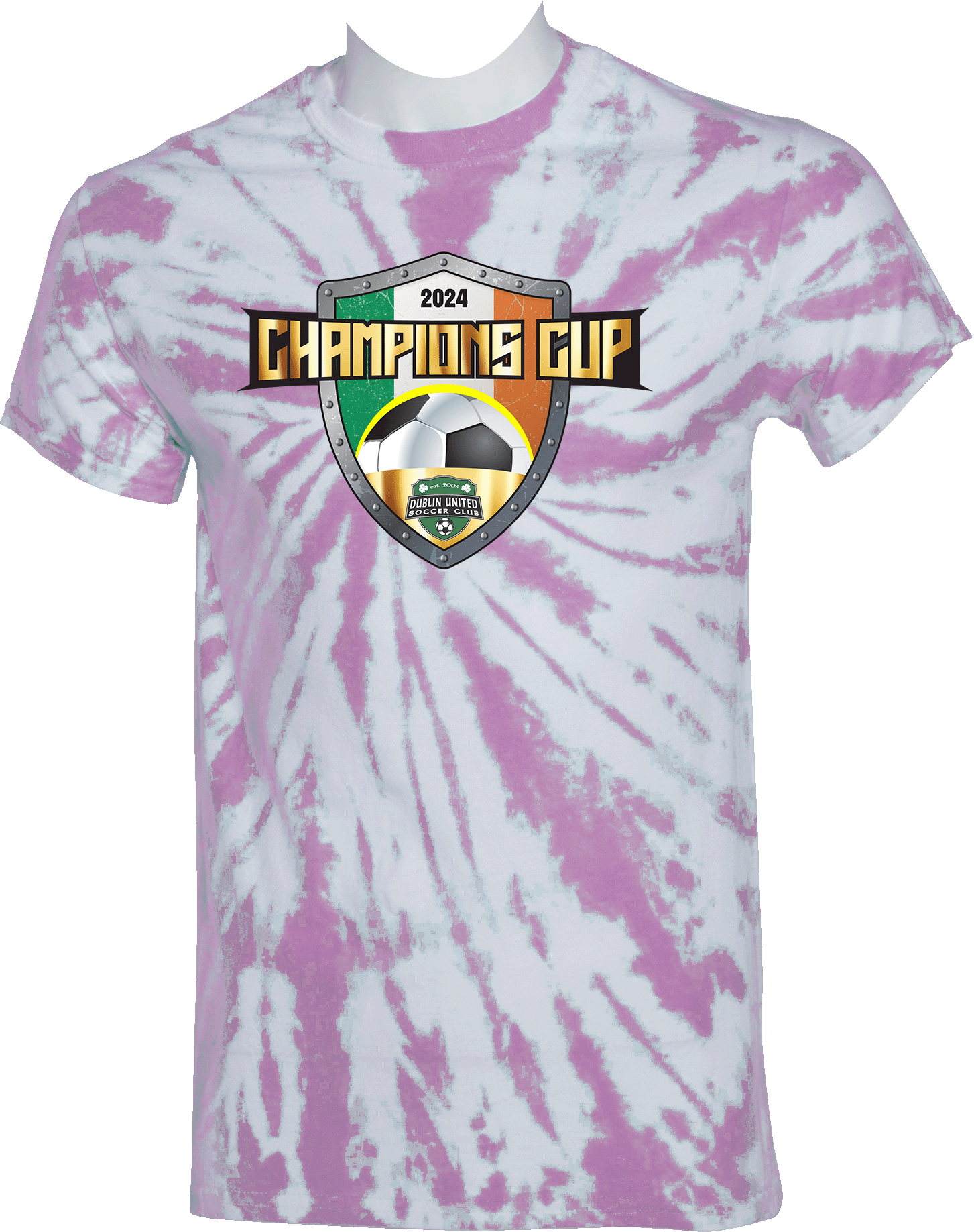 Tie-Dye Short Sleeves - 2024 Dublin United Champions Cup