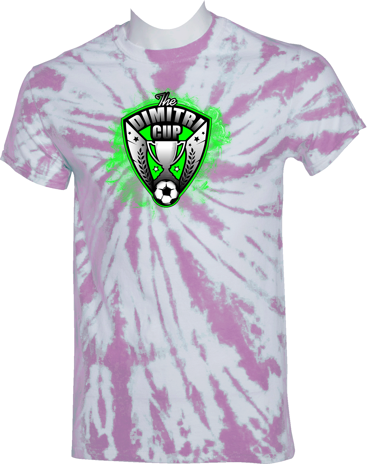 Tie-Dye Short Sleeves - 2025 The Dimitri Cup - Smoke