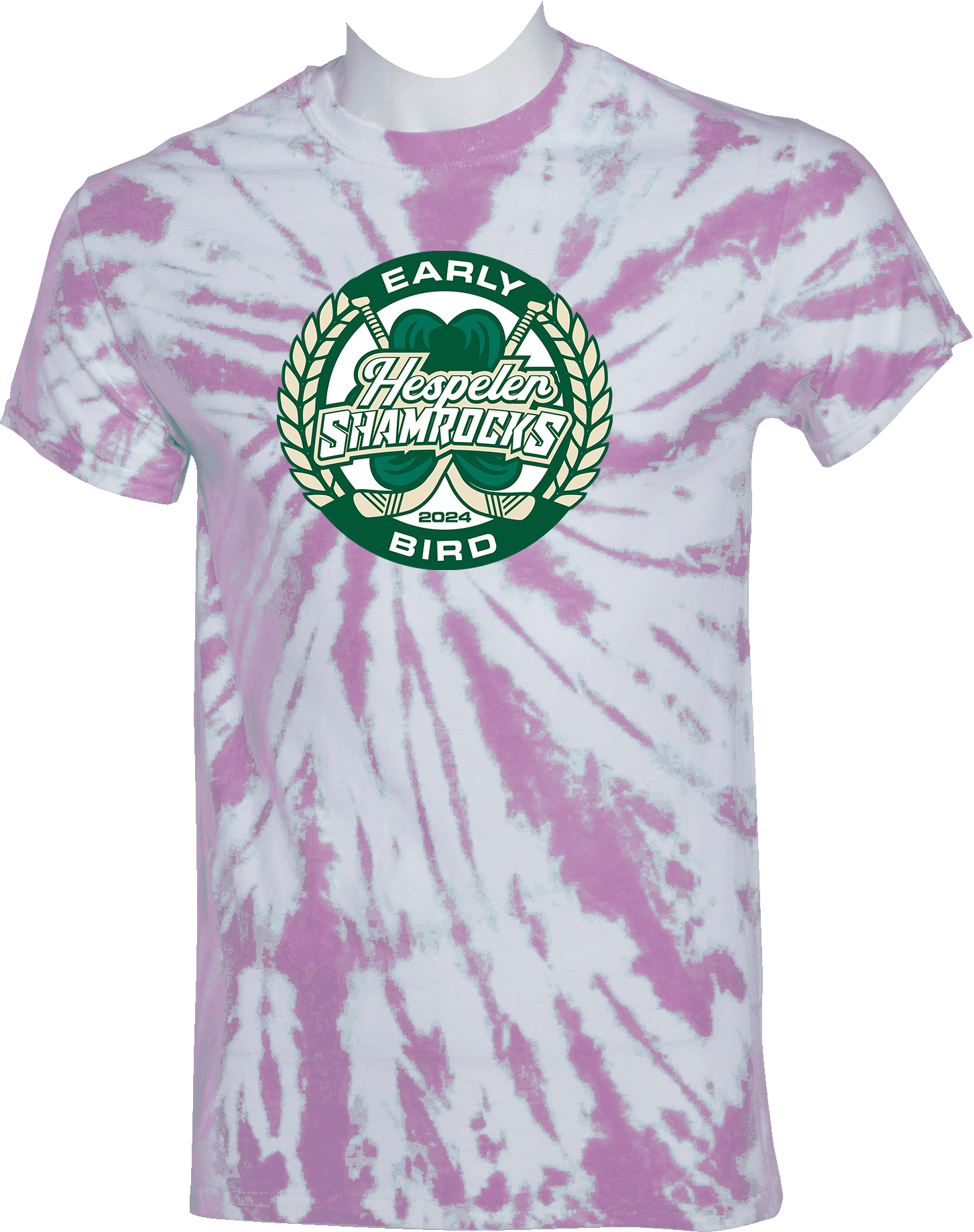 Tie-Dye Short Sleeves - 2024 Hespeler Shamrocks Early Bird