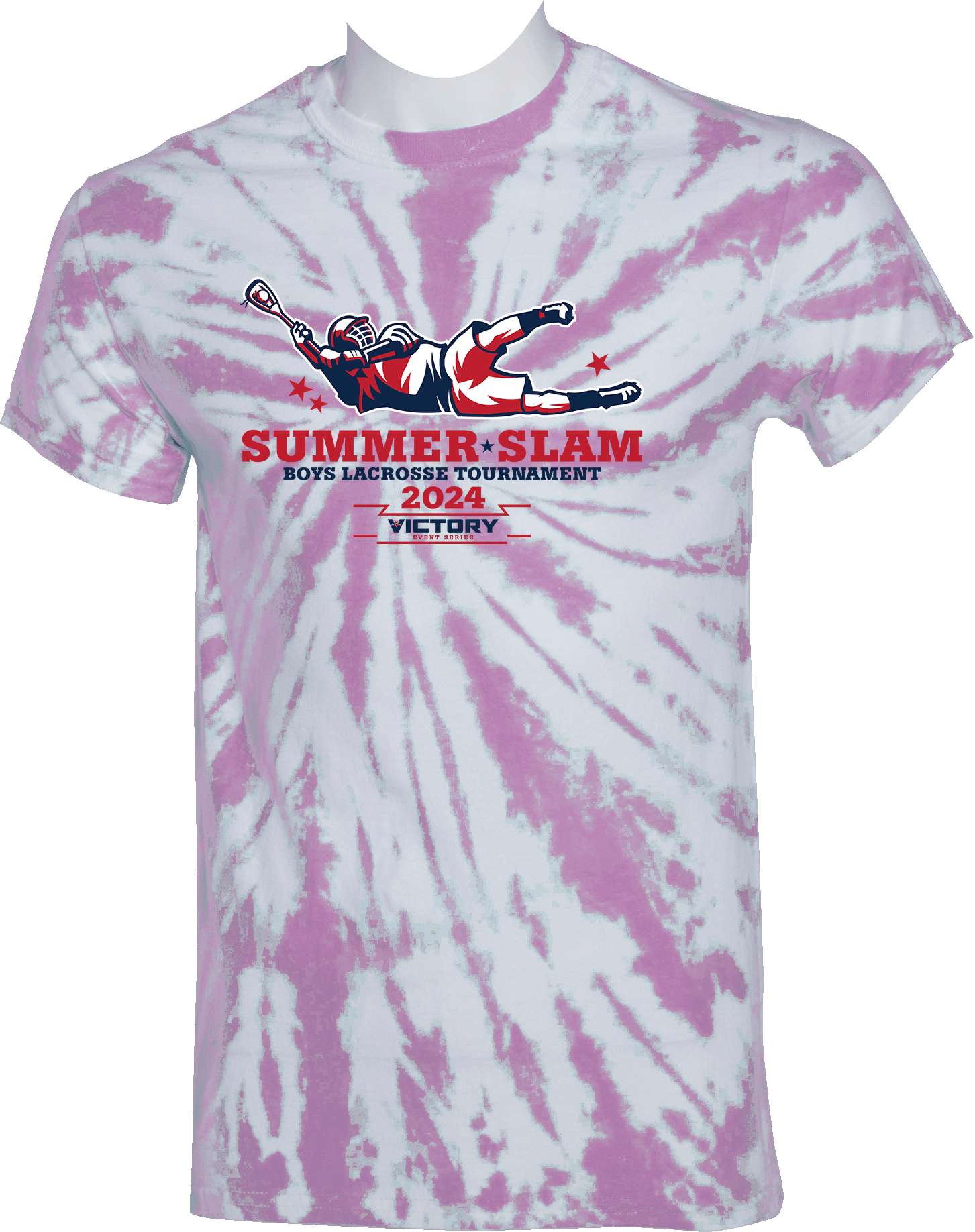 Tie-Dye Short Sleeves - 2024 Boys Summer Slam