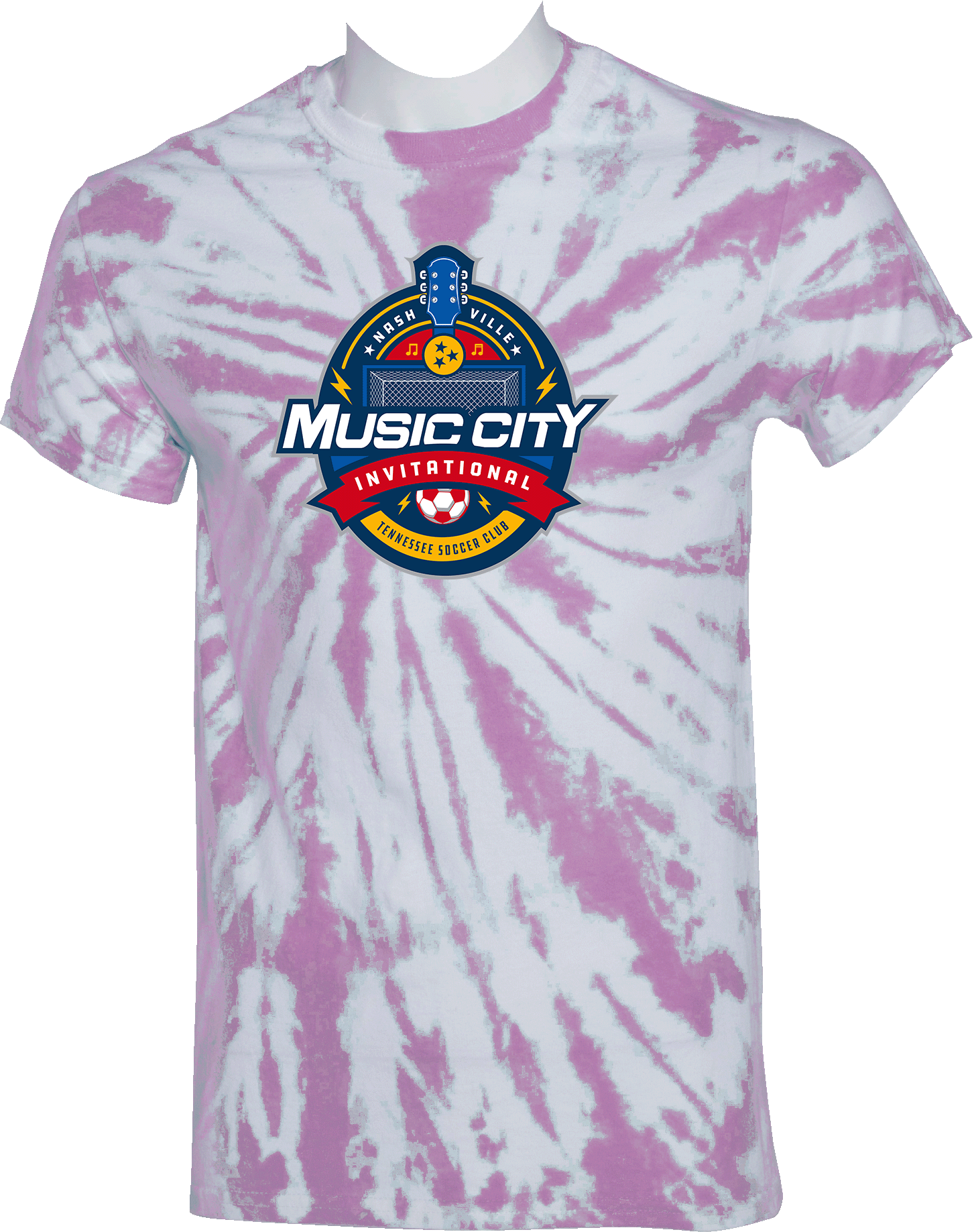 Tie-Dye Short Sleeves - 2024 Music City Invitational