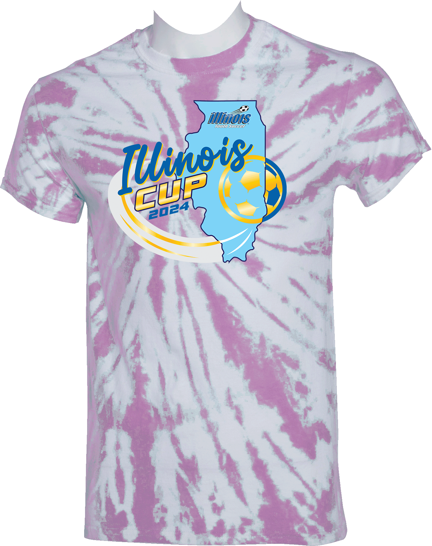 Tie-Dye Short Sleeves - 2024 Illinois Cup Fall